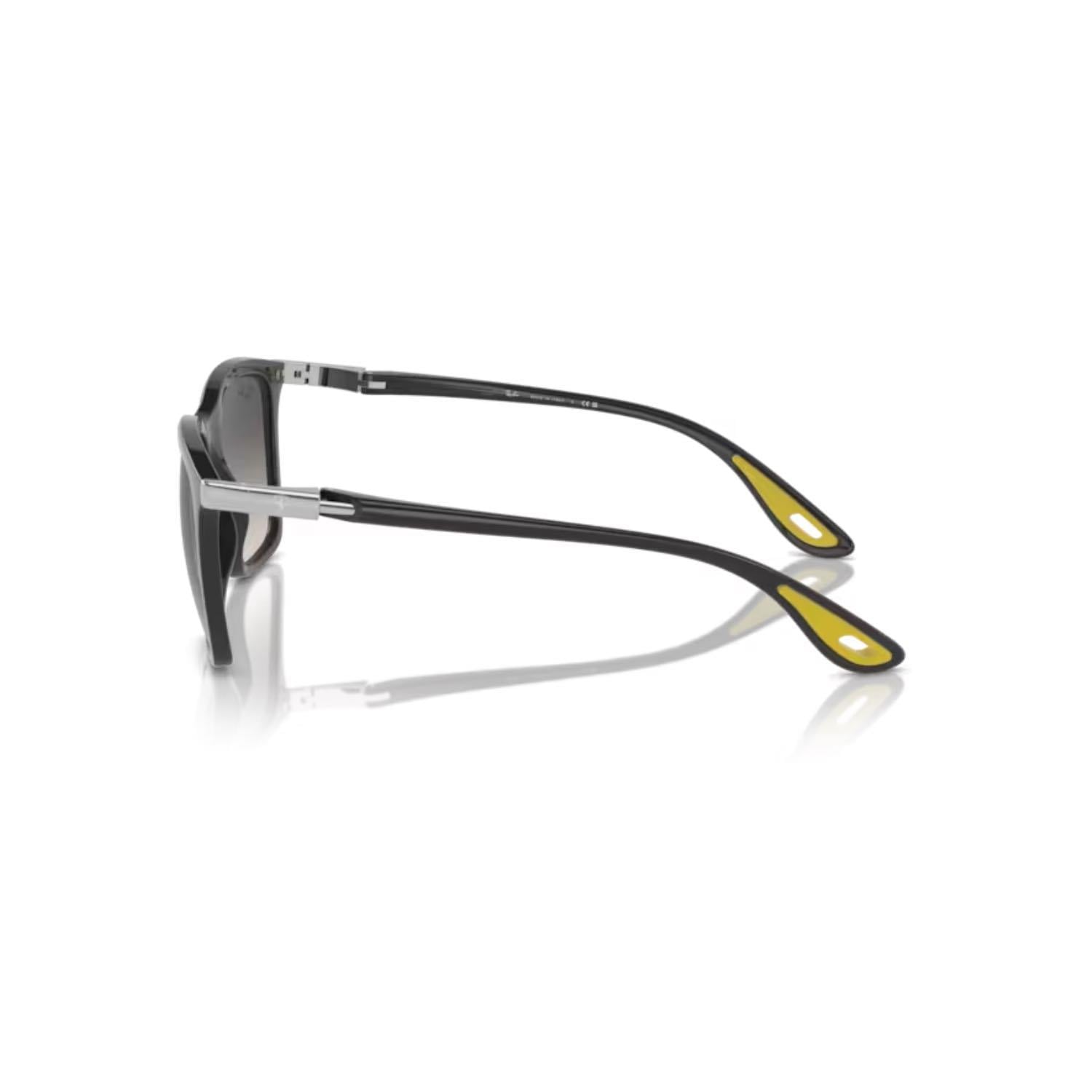 Ray-Ban RB 4433M F62411 54 Unisex Kare Siyah Kemik Güneş Gözlüğü