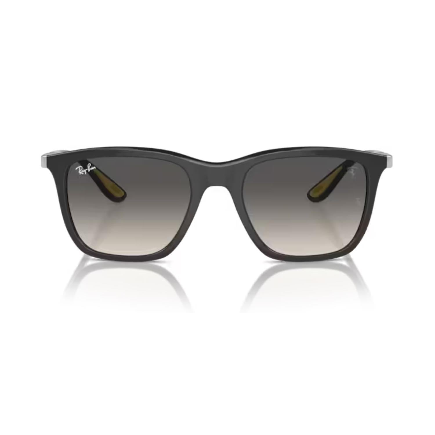 Ray-Ban RB 4433M F62411 54 Unisex Kare Siyah Kemik Güneş Gözlüğü