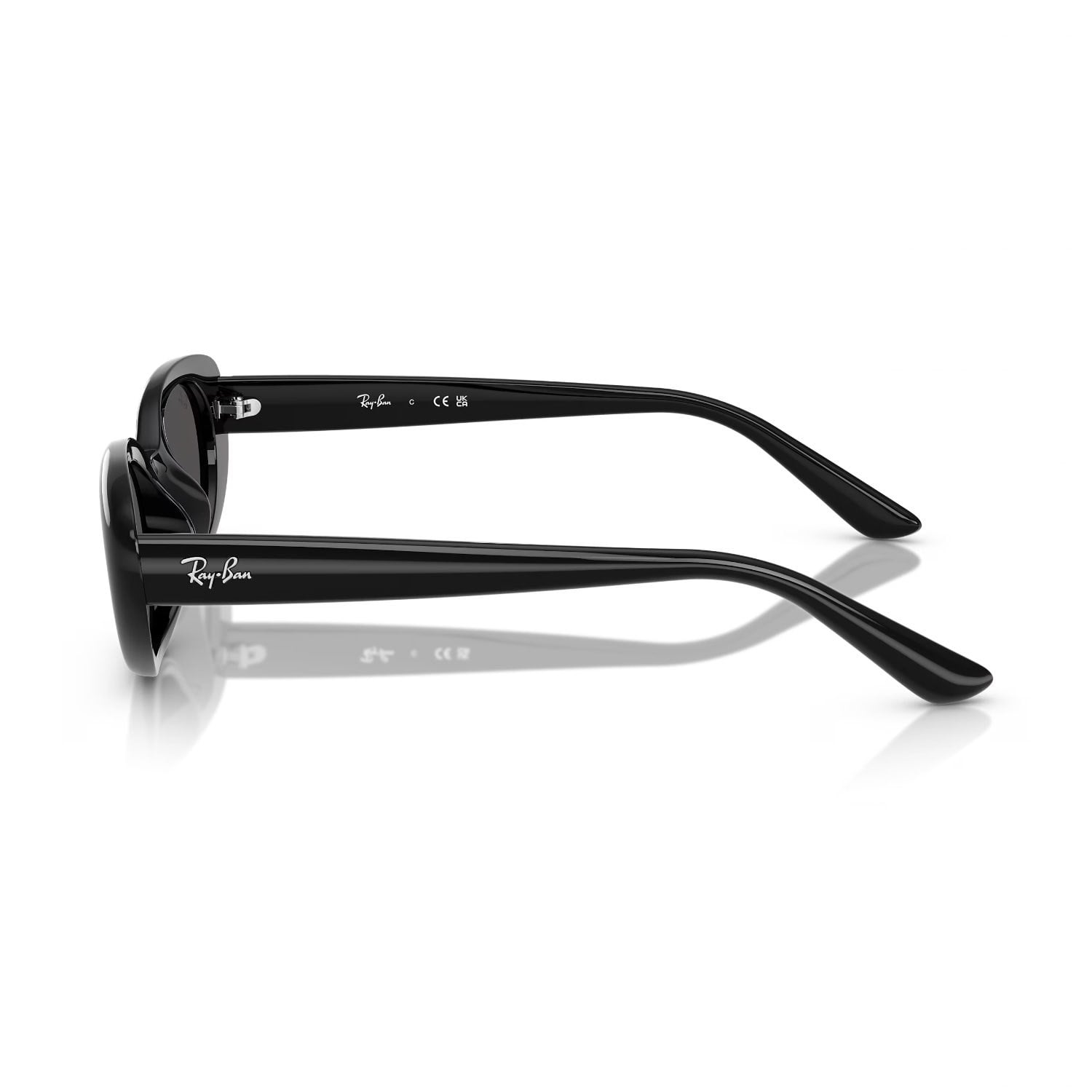 Ray-Ban RB 4441D 667787 53 Unisex Yastık Siyah Kemik Güneş Gözlüğü