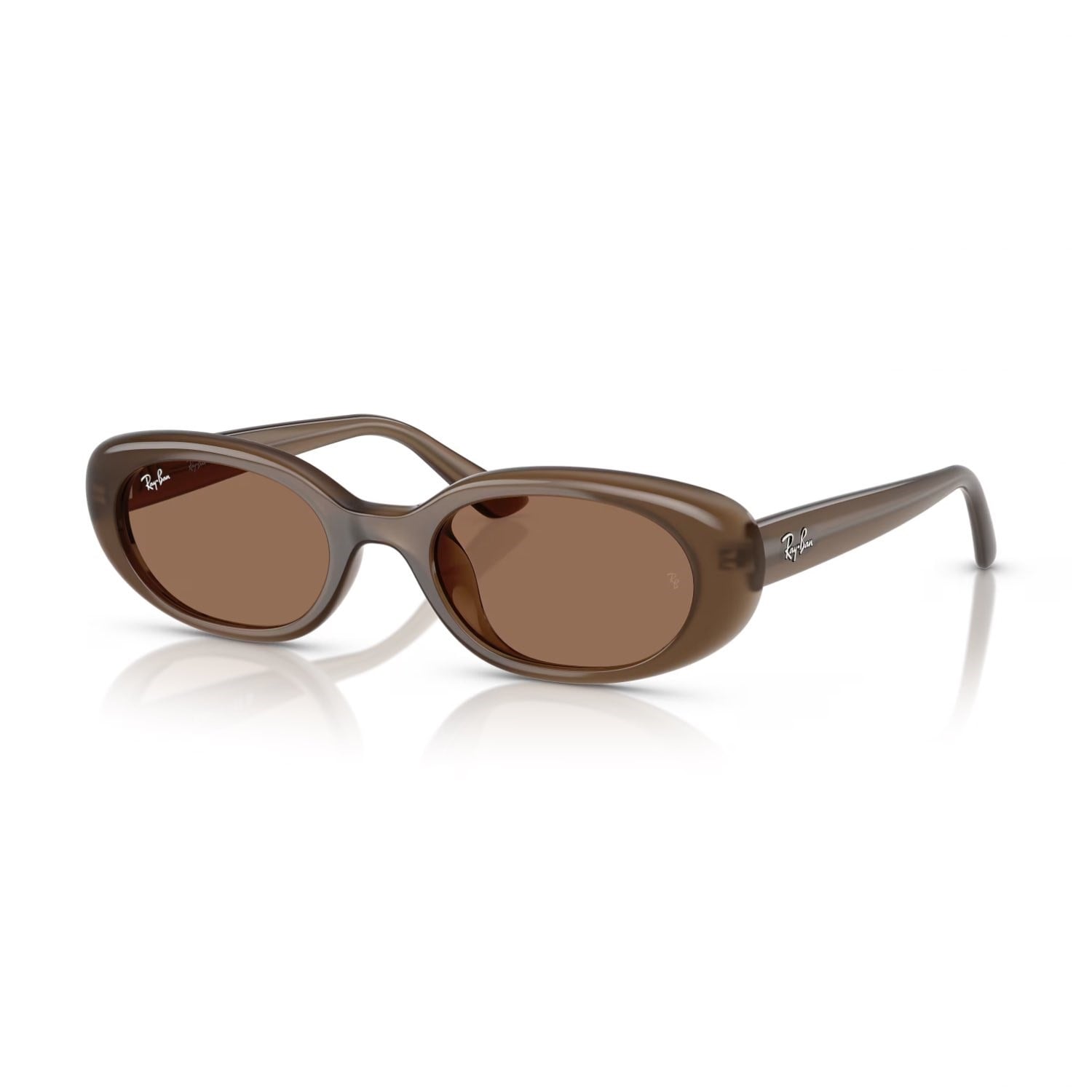 Ray-Ban RB 4441D 677973 53 Unisex Yastık Kahverengi Kemik Güneş Gözlüğü