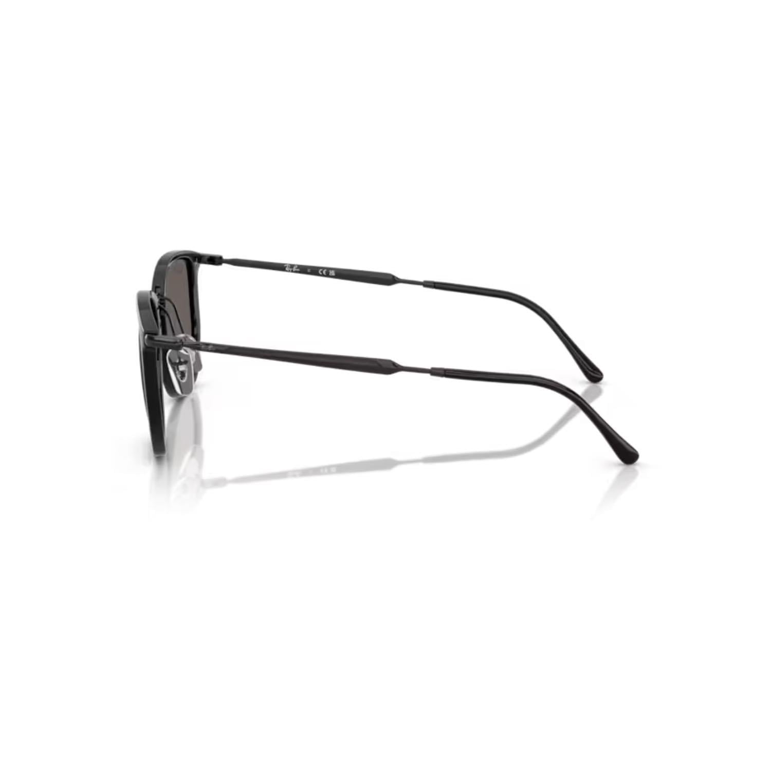 Ray Ban RB 4451 601B1 50 Unisex Geometrik Siyah Kemik Güneş Gözlüğü