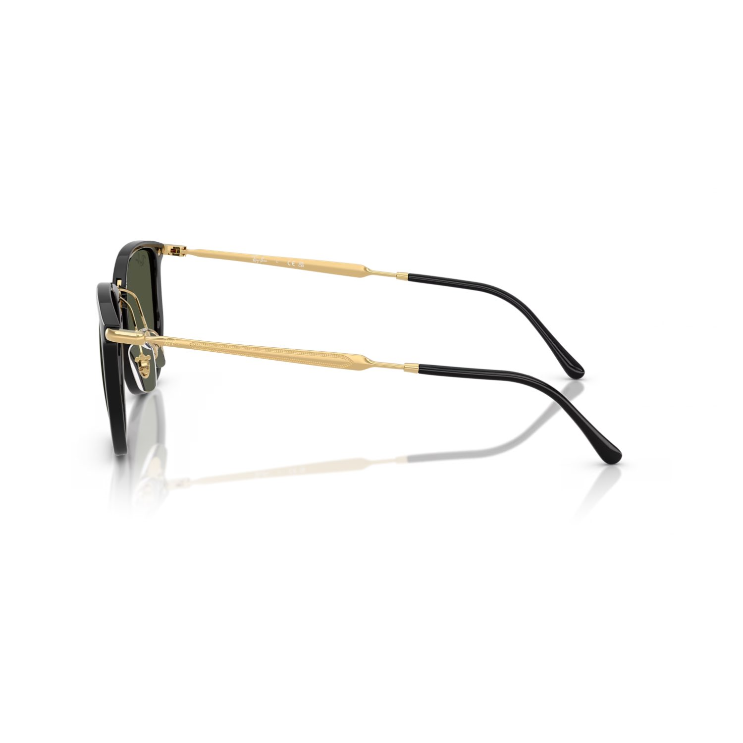 Ray-Ban RB 4451 630631 50 Unisex Geometrik Siyah Kombine Kemik Güneş Gözlüğü