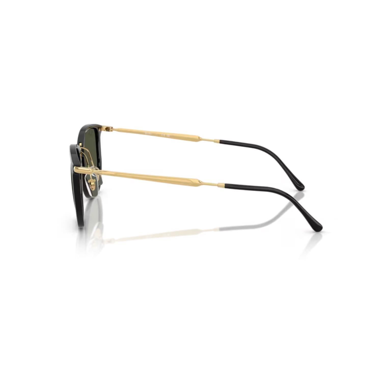 Ray-Ban RB 4451 630631 53 Unisex Geometrik Siyah Kombine Kemik Güneş Gözlüğü
