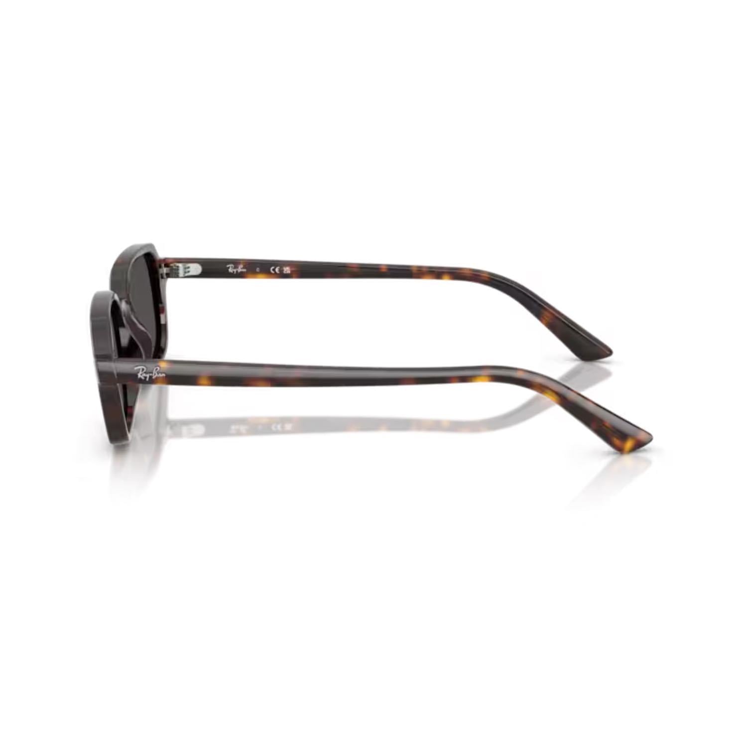 Ray-Ban RB 4455 135987 49 Zuri Unisex Yastık Kırçıllı Kahverengi Kemik Güneş Gözlüğü
