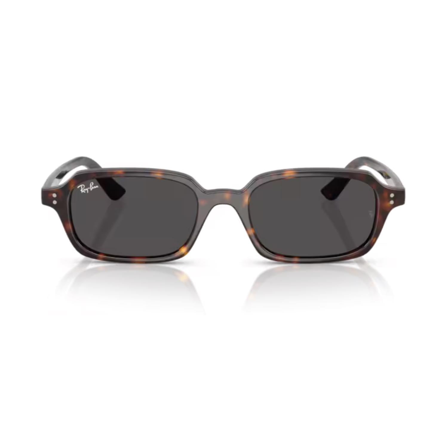 Ray-Ban RB 4455 135987 49 Zuri Unisex Yastık Kırçıllı Kahverengi Kemik Güneş Gözlüğü