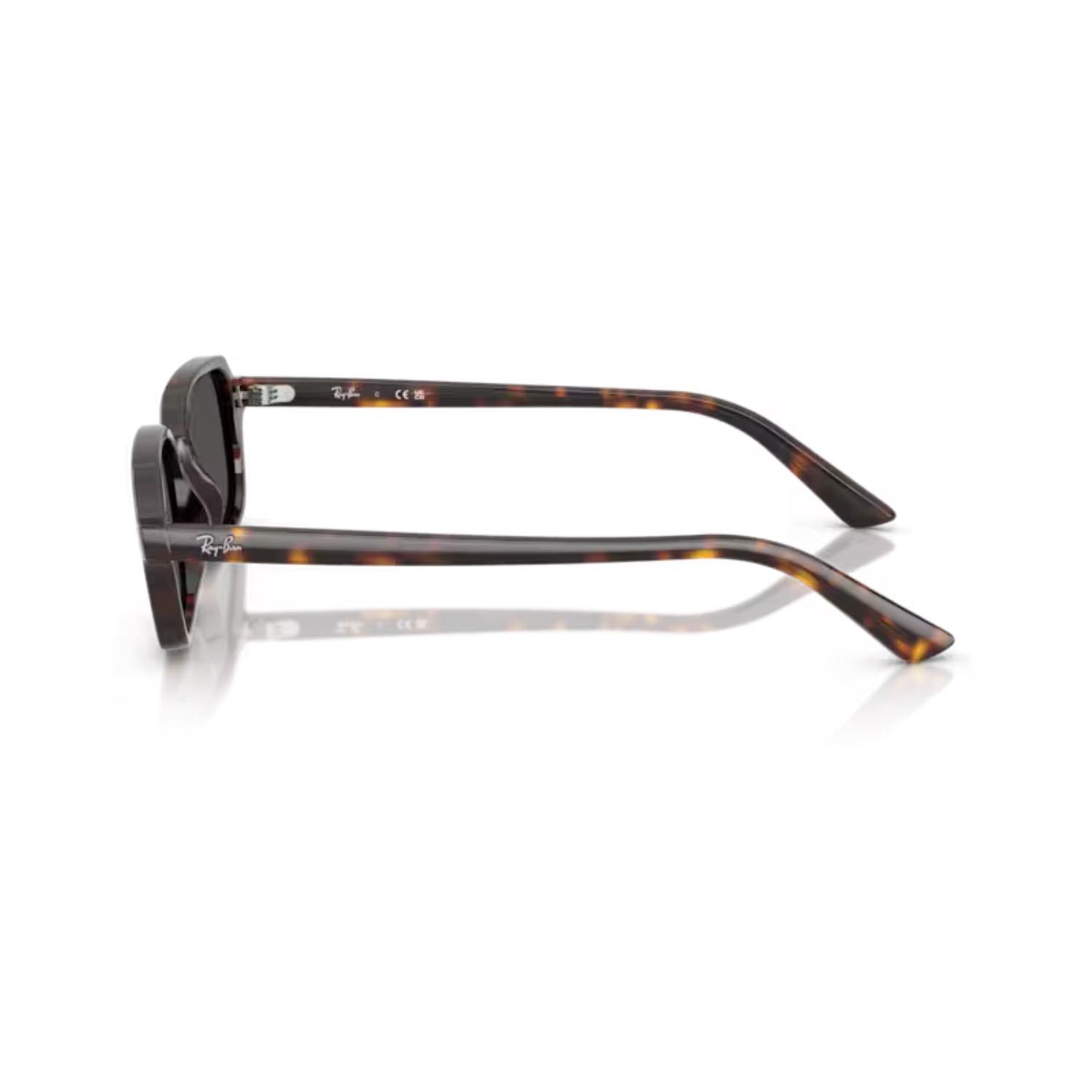 Ray-Ban RB 4455 135987 52 Zuri Unisex Yastık Kırçıllı Kahverengi Kemik Güneş Gözlüğü