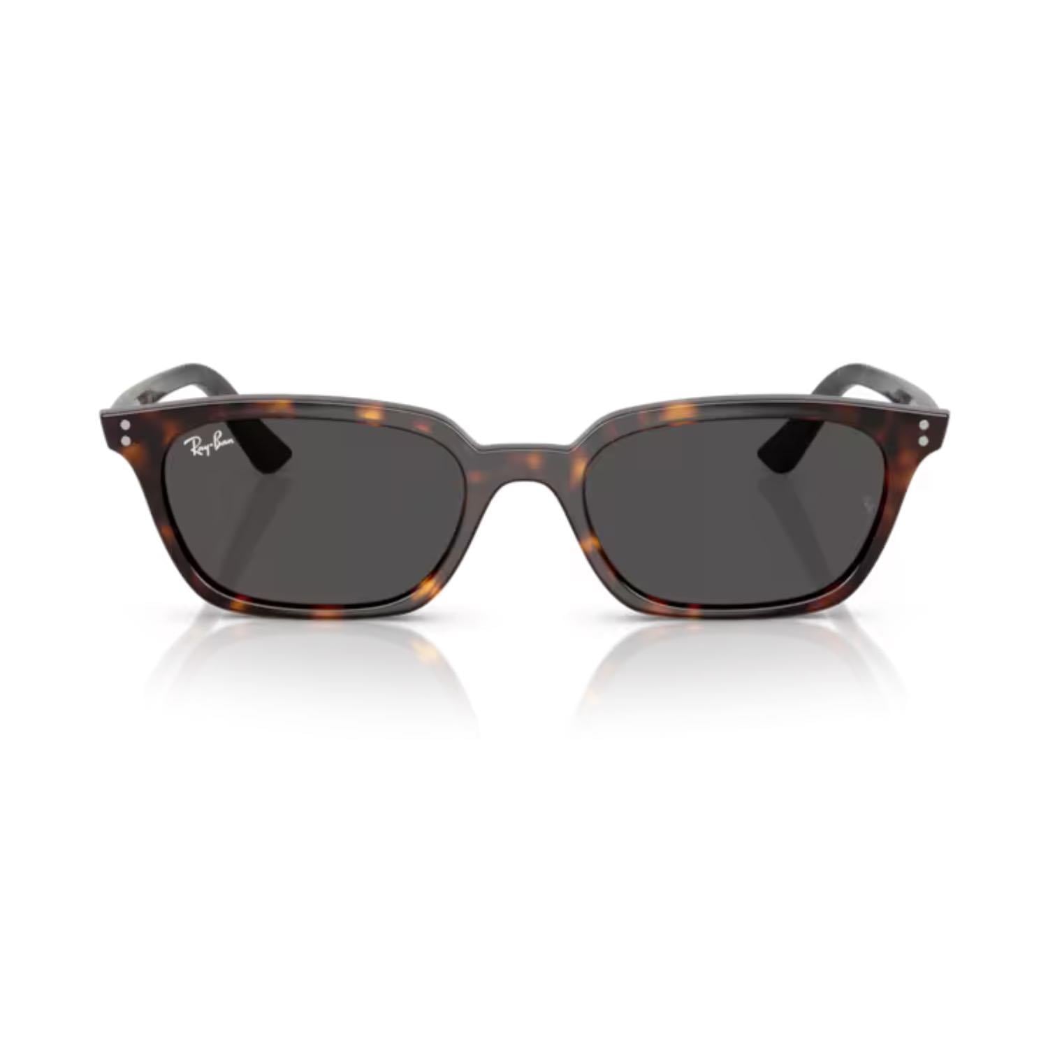 Ray-Ban RB 4456 135987 53 Zaya Unisex Yastık Kırçıllı Kahverengi Kemik Güneş Gözlüğü