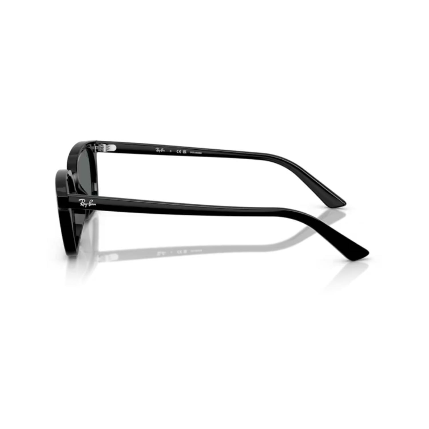 Ray-Ban RB 4456 667781 50 Polarize Zaya Unisex Yastık Siyah Kemik Güneş Gözlüğü