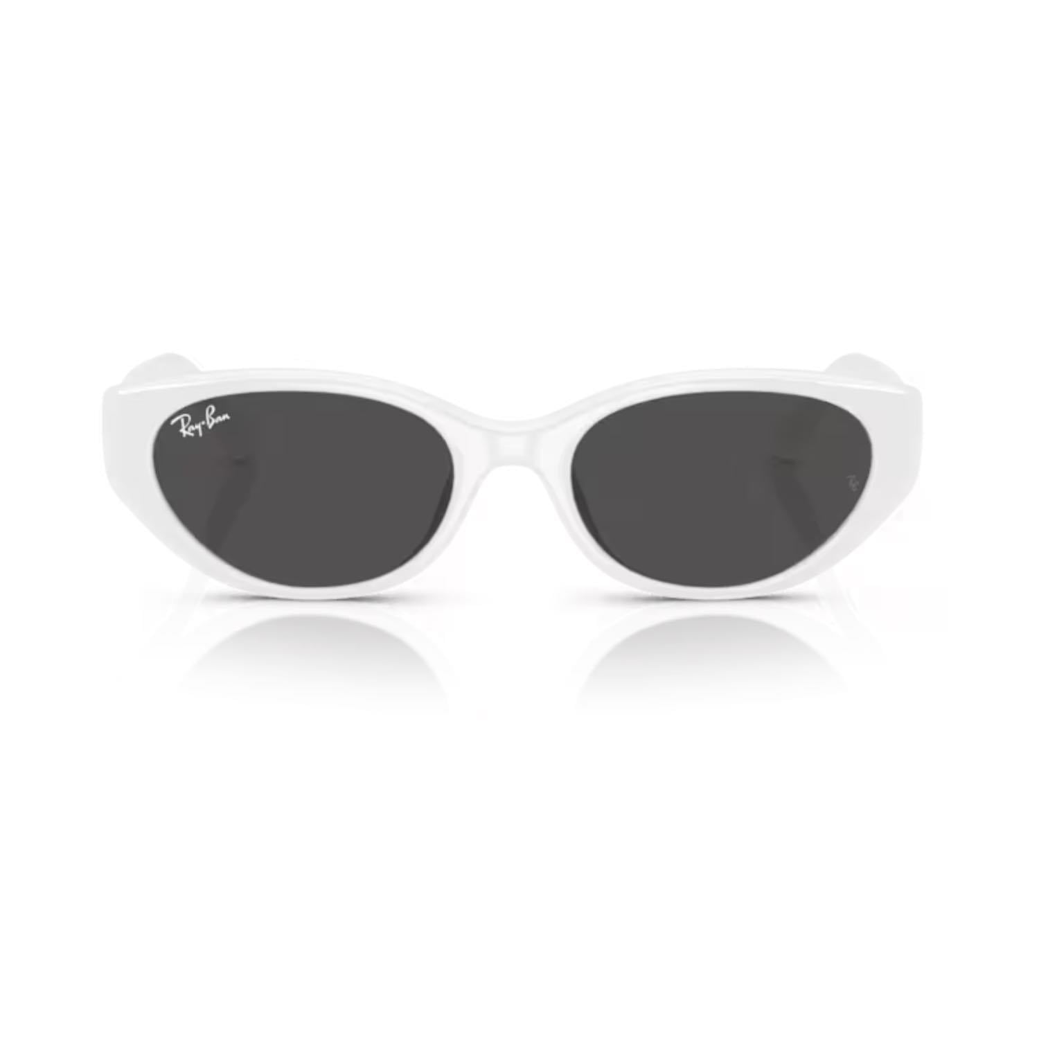 Ray-Ban RB 4457D 677287 55 Unisex Yastık Siyah Kemik Güneş Gözlüğü