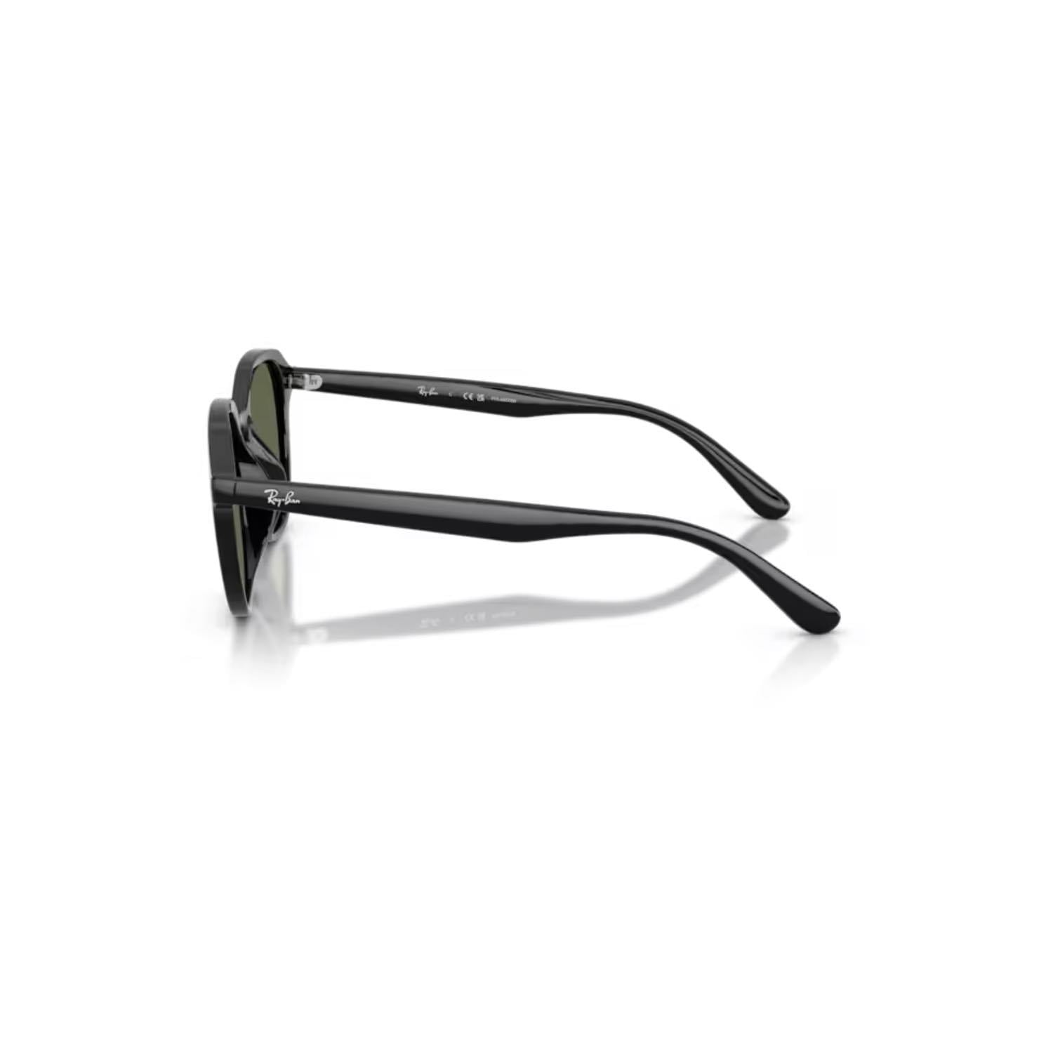 Ray-Ban RB 4459D 9019A 54 Polarize Unisex Oval Siyah Metal Güneş Gözlüğü