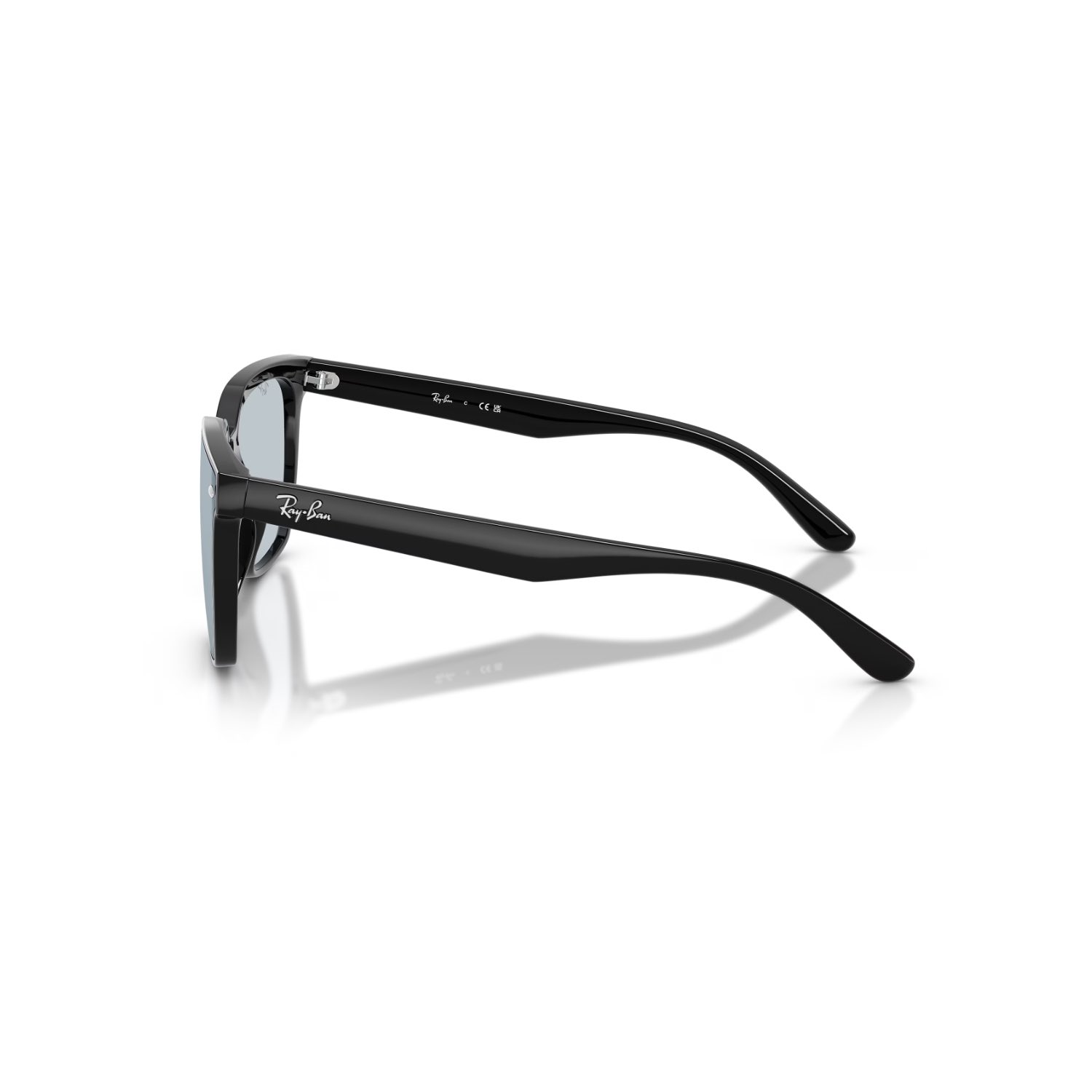 Ray-Ban RB 4466D 60172 47 Unisex Kare Siyah Kemik Güneş Gözlüğü