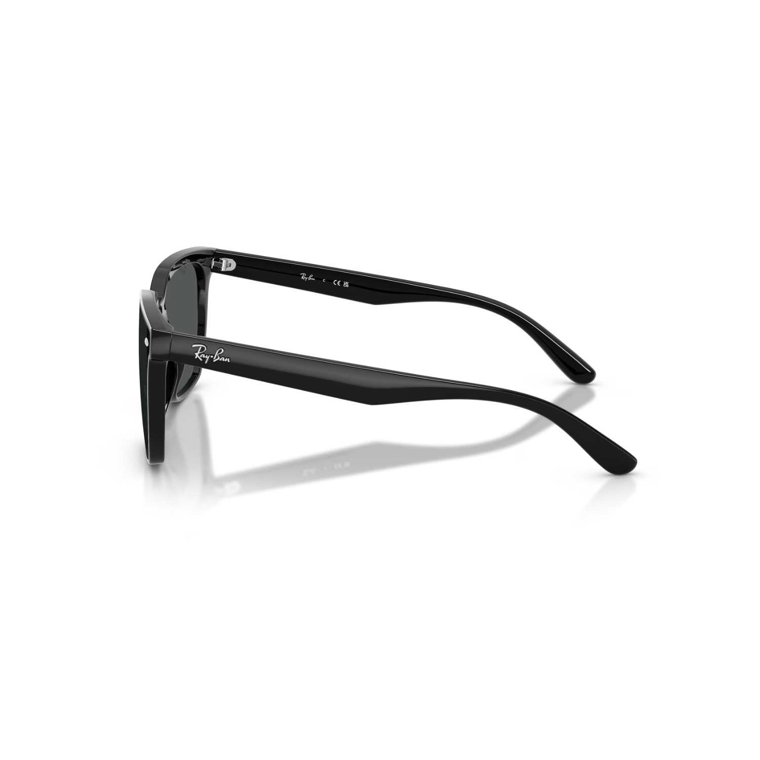 Ray-Ban RB 4466D 60187 47 Unisex Kare Siyah Kemik Güneş Gözlüğü