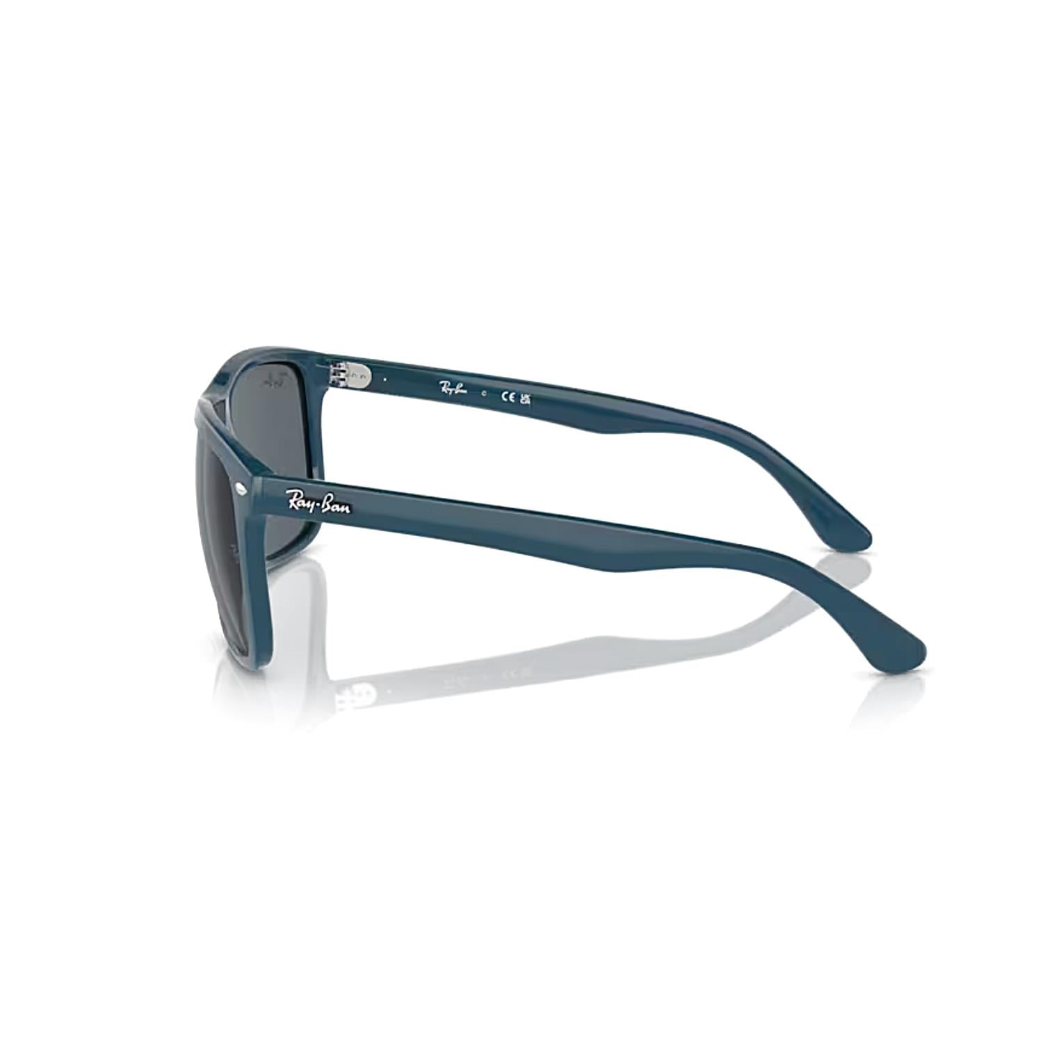 Ray-Ban RB 4547 6717R5 60 Unisex Kare Lacivert Kemik Güneş Gözlüğü
