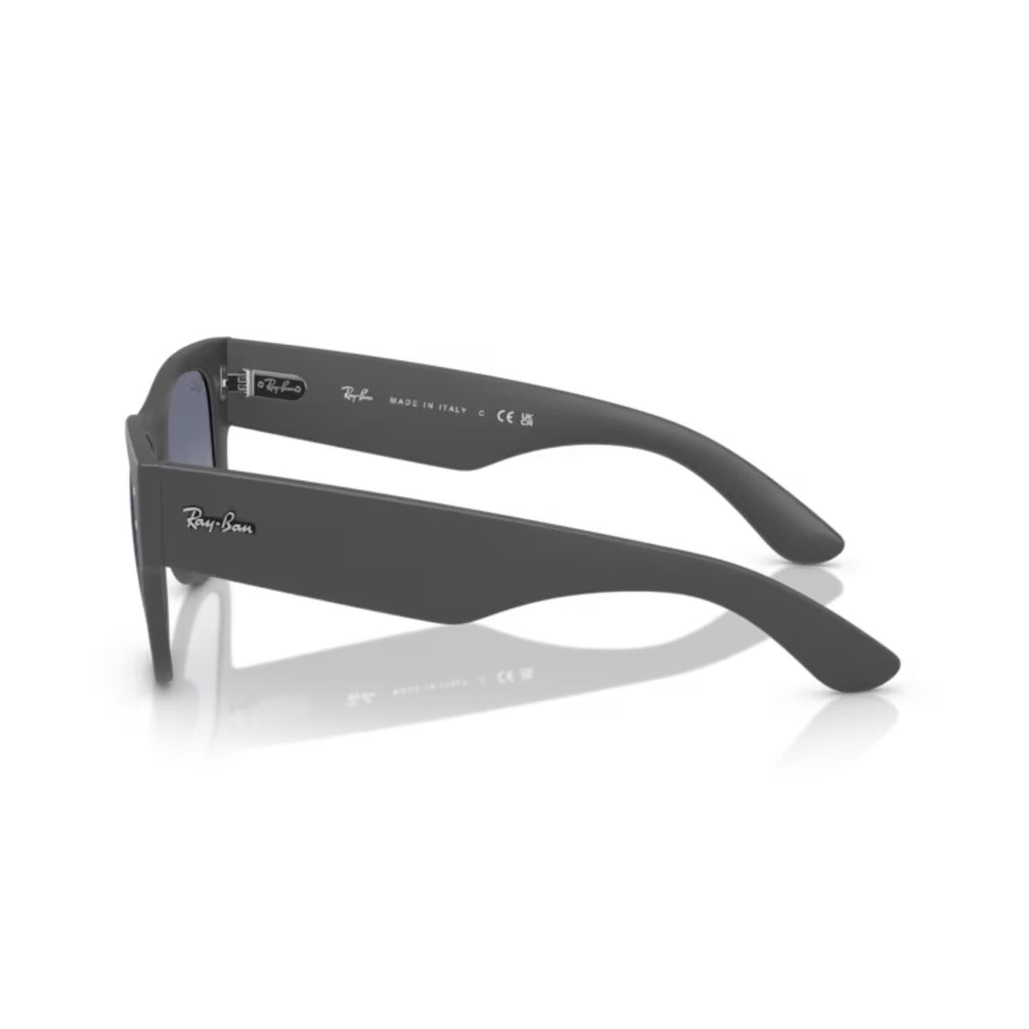 Ray-Ban RB 4840S 60174L 52 Mega Wayfarer Liteforce Unisex Oval Gri Kemik Güneş Gözlüğü