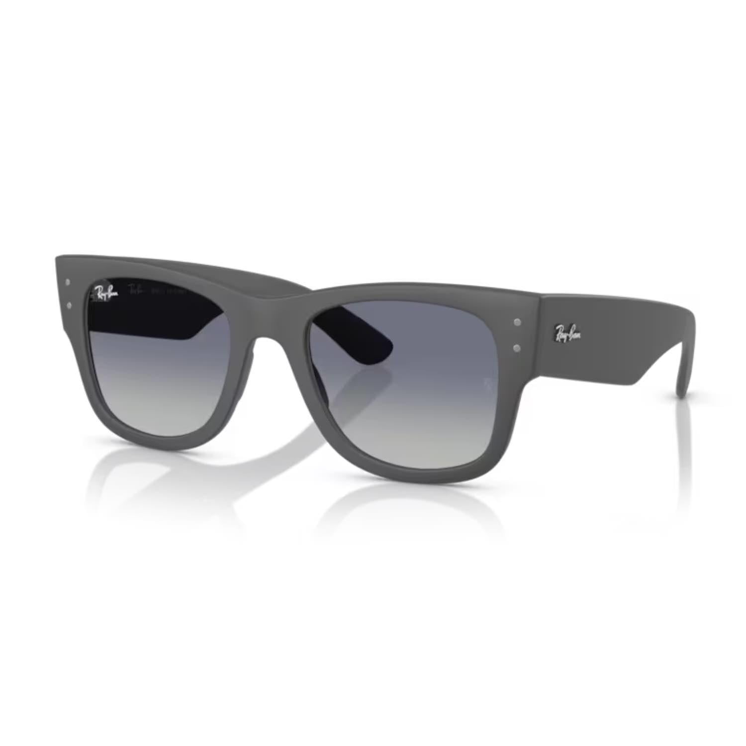 Ray-Ban RB 4840S 60174L 52 Mega Wayfarer Liteforce Unisex Oval Gri Kemik Güneş Gözlüğü