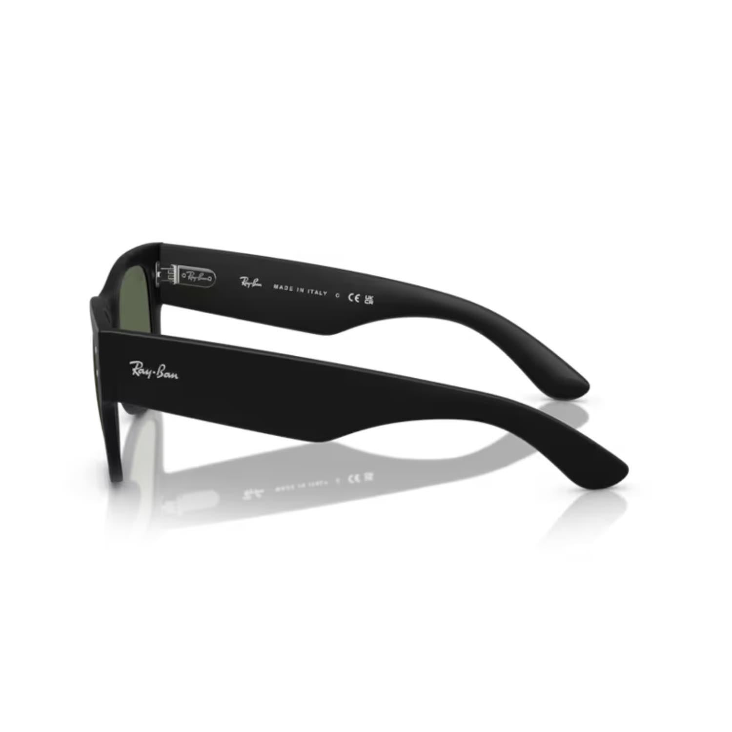 Ray-Ban RB 4840S 601S71 50 Mega Wayfarer Liteforce Unisex Oval Siyah Kemik Güneş Gözlüğü