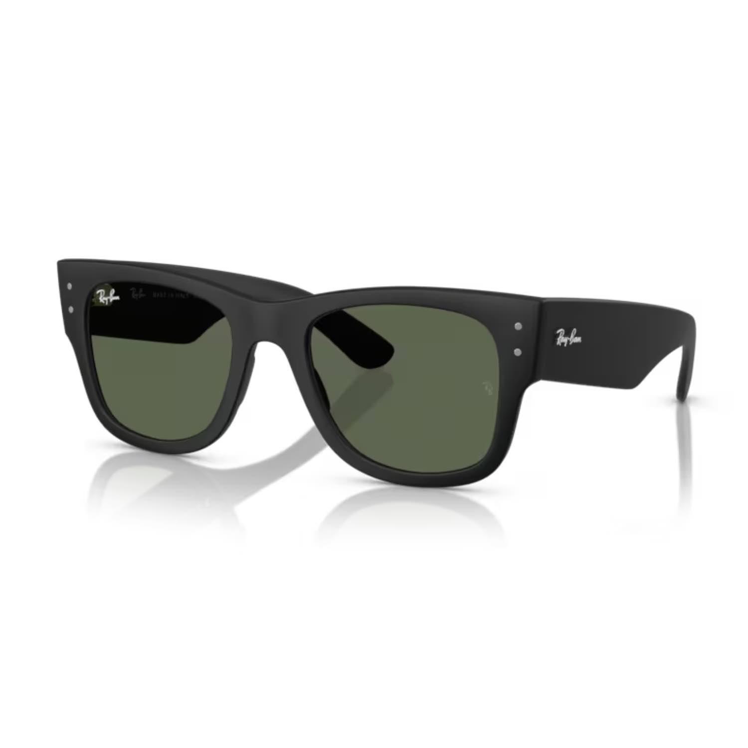 Ray Ban RB 4840S 601S71 52 Mega Wayfarer Liteforce Unisex Kare Siyah Kemik Güneş Gözlüğü