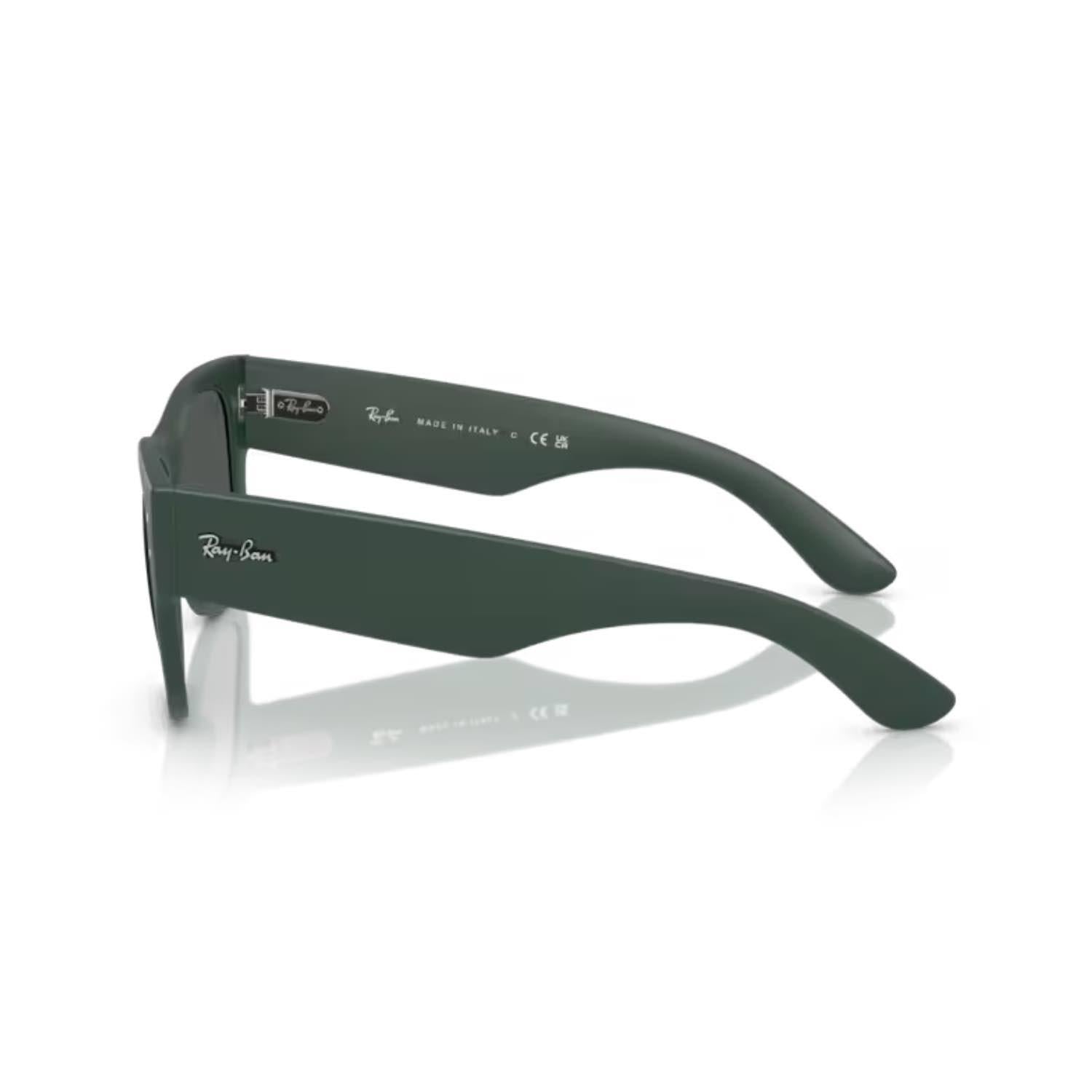 Ray-Ban RB 4840S 665787 50 Mega Wayfarer Liteforce Unisex Oval Yeşil Kemik Güneş Gözlüğü