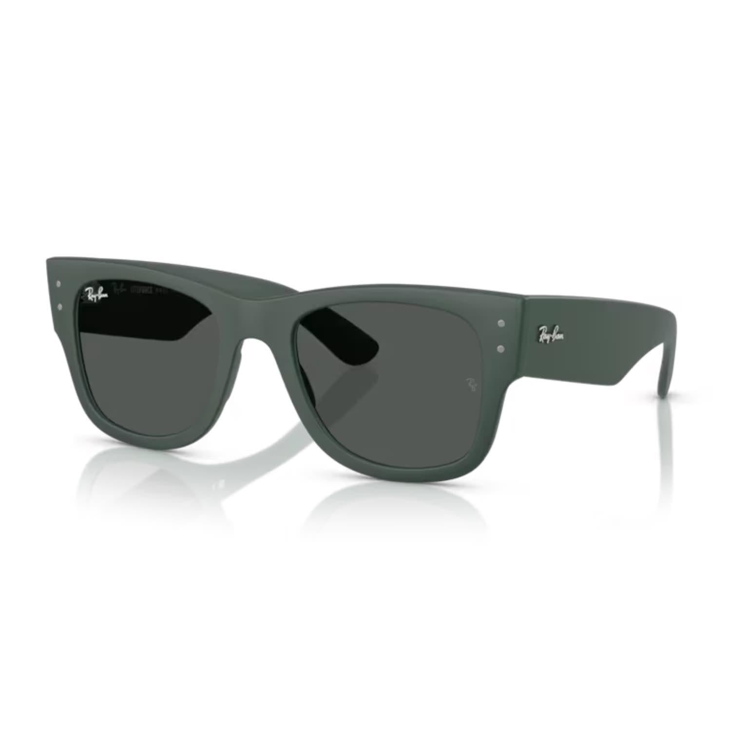 Ray-Ban RB 4840S 665787 50 Mega Wayfarer Liteforce Unisex Oval Yeşil Kemik Güneş Gözlüğü