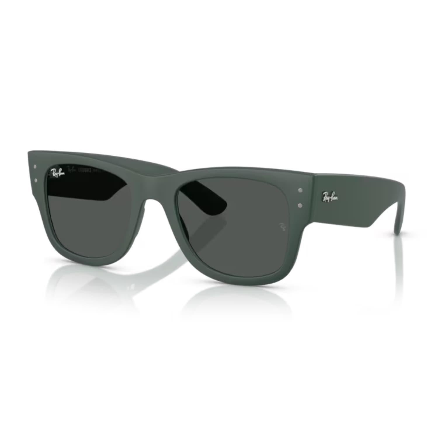 Ray-Ban RB 4840S 665787 52 Mega Wayfarer Liteforce Unisex Oval Yeşil Kemik Güneş Gözlüğü
