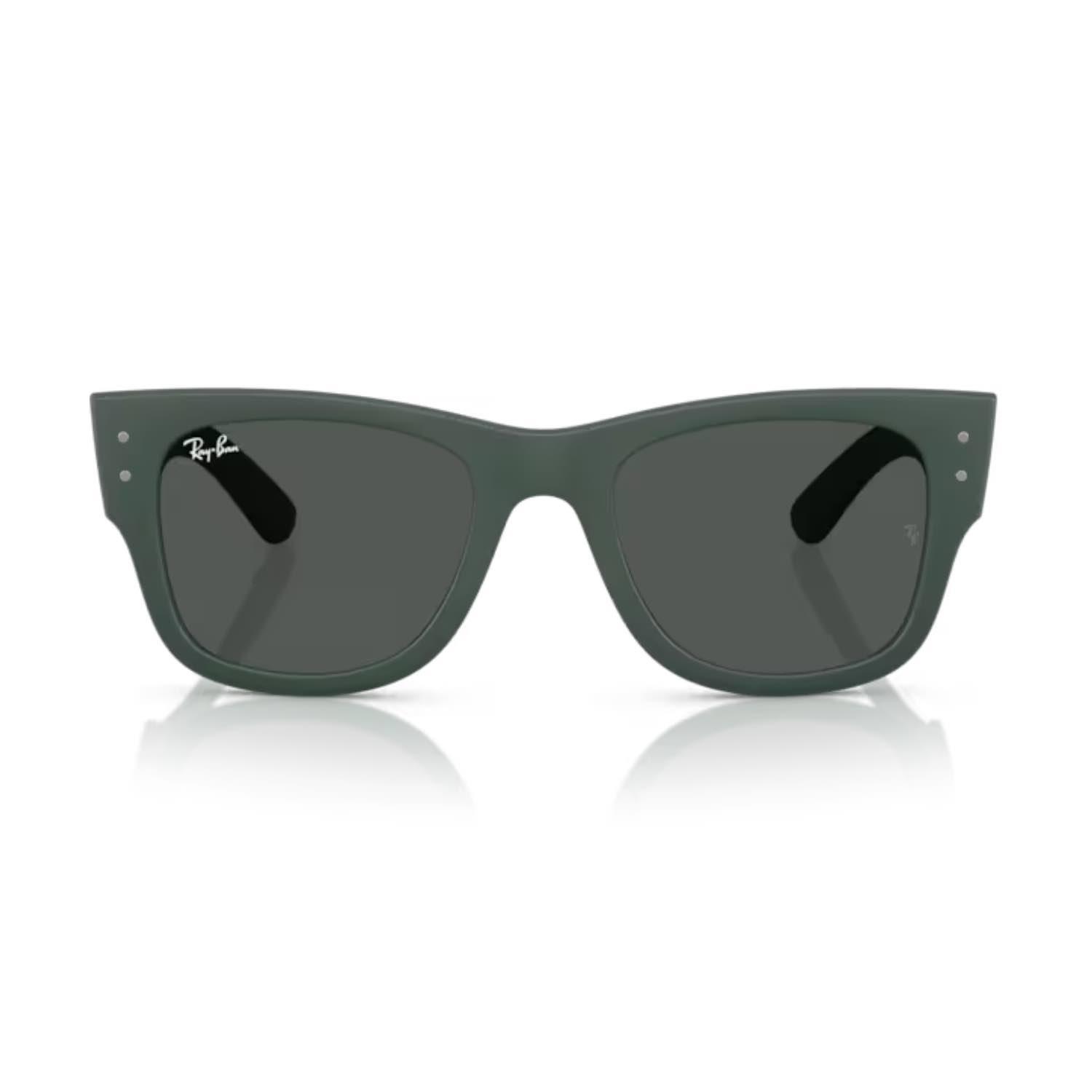 Ray-Ban RB 4840S 665787 52 Mega Wayfarer Liteforce Unisex Oval Yeşil Kemik Güneş Gözlüğü