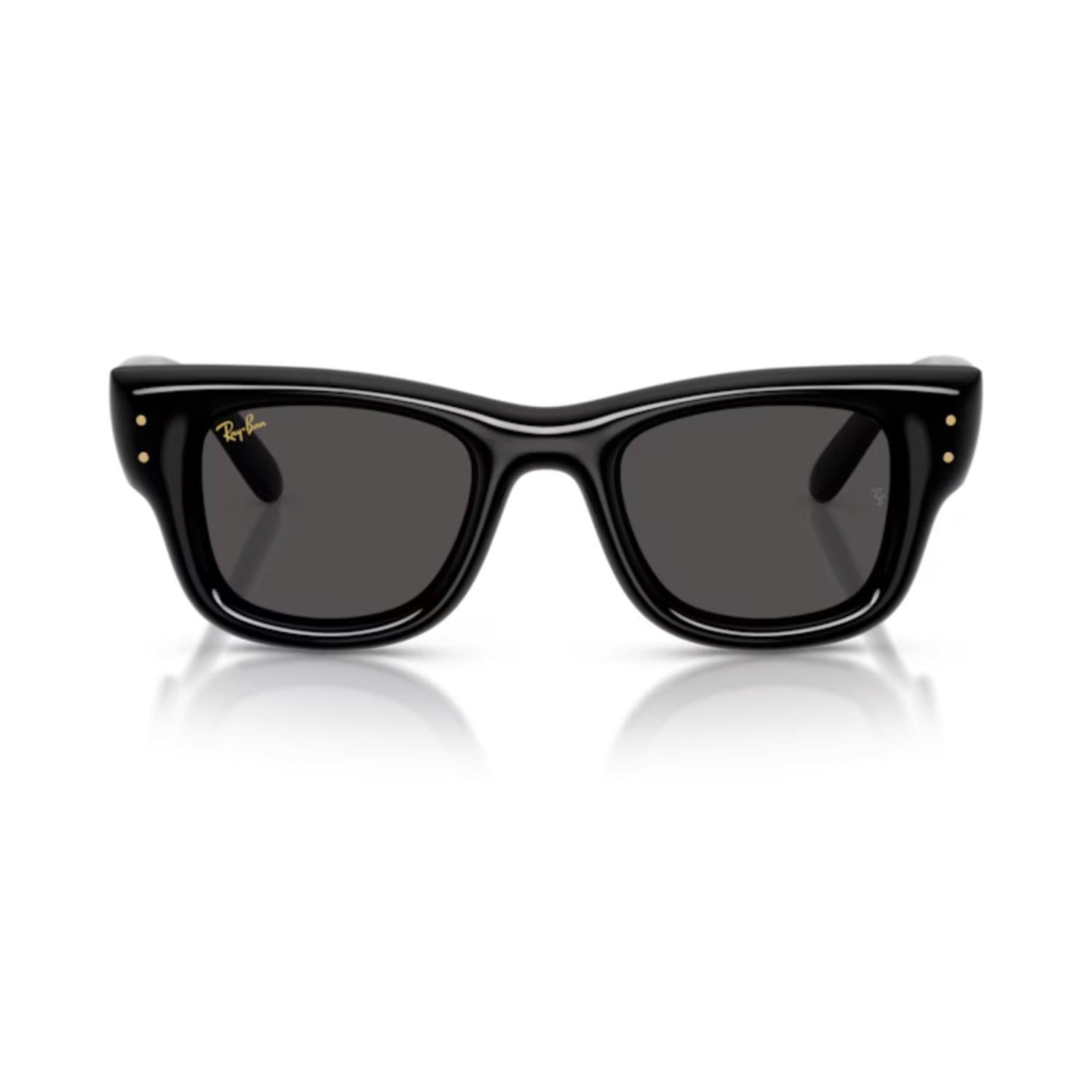  Ray-Ban RB 4940 60187 50 Wayfarer Puffer A$AP ROCKY Unisex Kare Siyah Kemik Güneş Gözlüğü