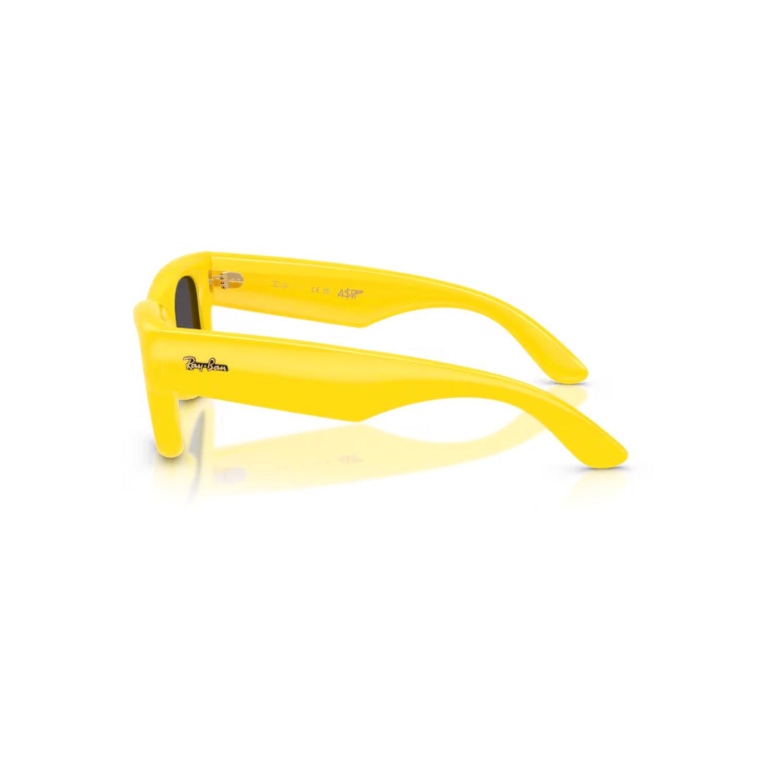Ray-Ban RB 4940 683087 50 Wayfarer Puffer A$AP ROCKY Unisex Kare Sarı Kemik Güneş Gözlüğü