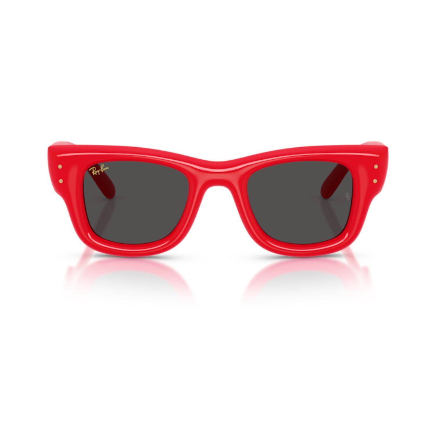 Ray-Ban RB 4940 683187 50 Wayfarer Puffer A$AP ROCKY Unisex Kare Sarı Kemik Güneş Gözlüğü