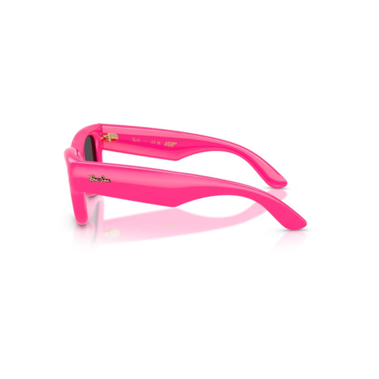 Ray-Ban RB 4940 683287 50 Wayfarer Puffer A$AP ROCKY Unisex Kare Pembe Kemik Güneş Gözlüğü