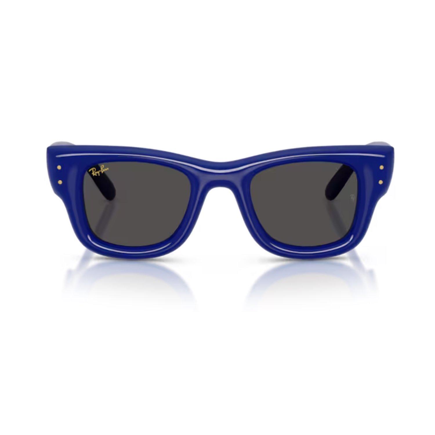 Ray-Ban RB 4940 683387 50 Wayfarer Puffer A$AP ROCKY Unisex Kare Mavi Kemik Güneş Gözlüğü