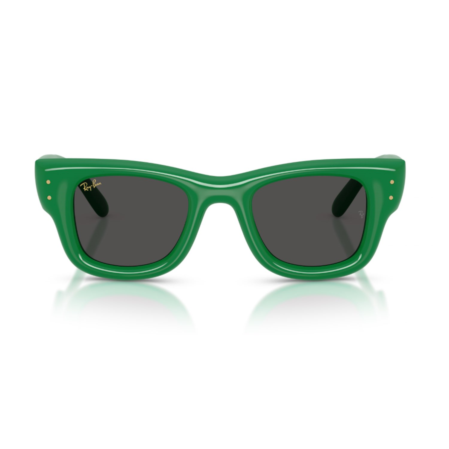 Ray-Ban RB 4940 683487 50 Wayfarer Puffer A$AP ROCKY Unisex Kare Yeşil Kemik Güneş Gözlüğü