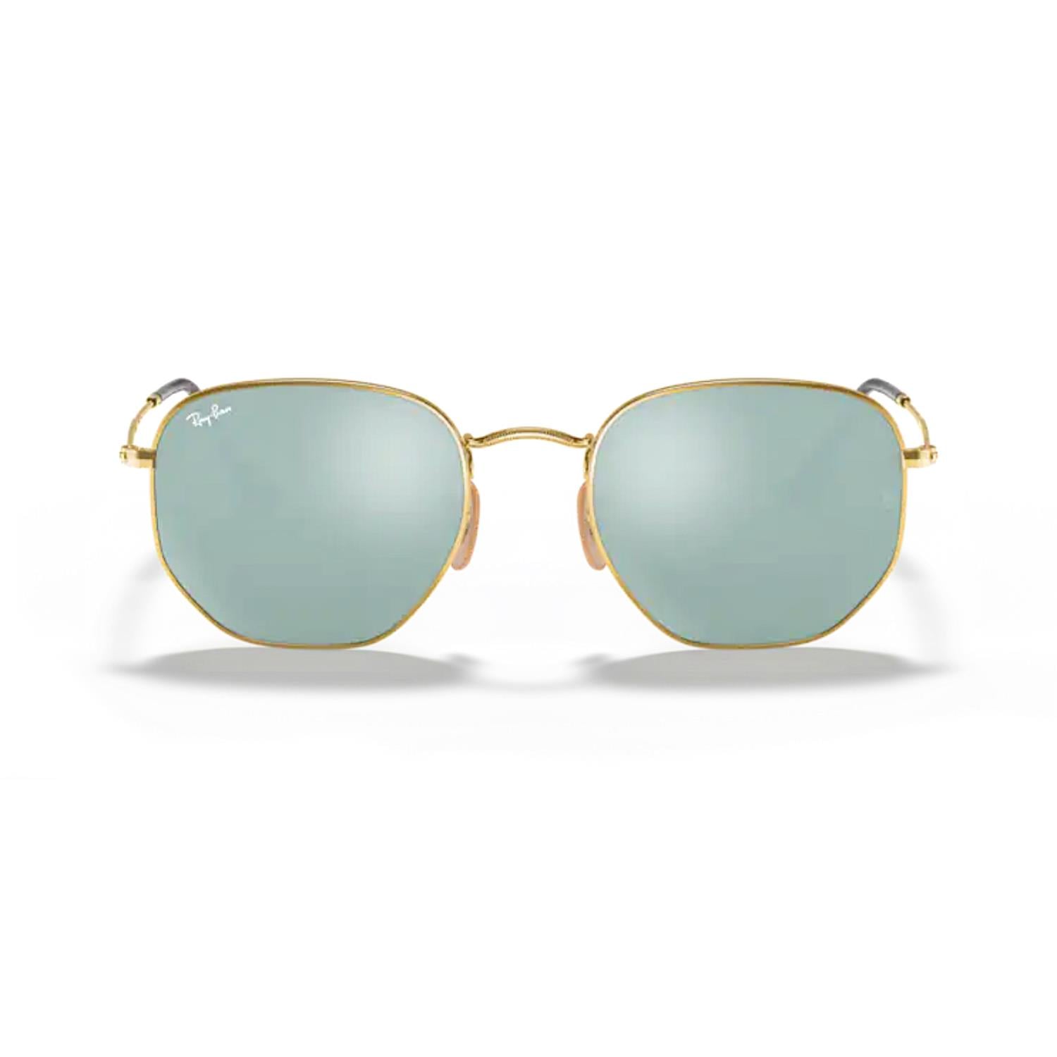 Ray-Ban RB 3548N 00130 51 Unisex Gold Geometrik  Güneş Gözlüğü