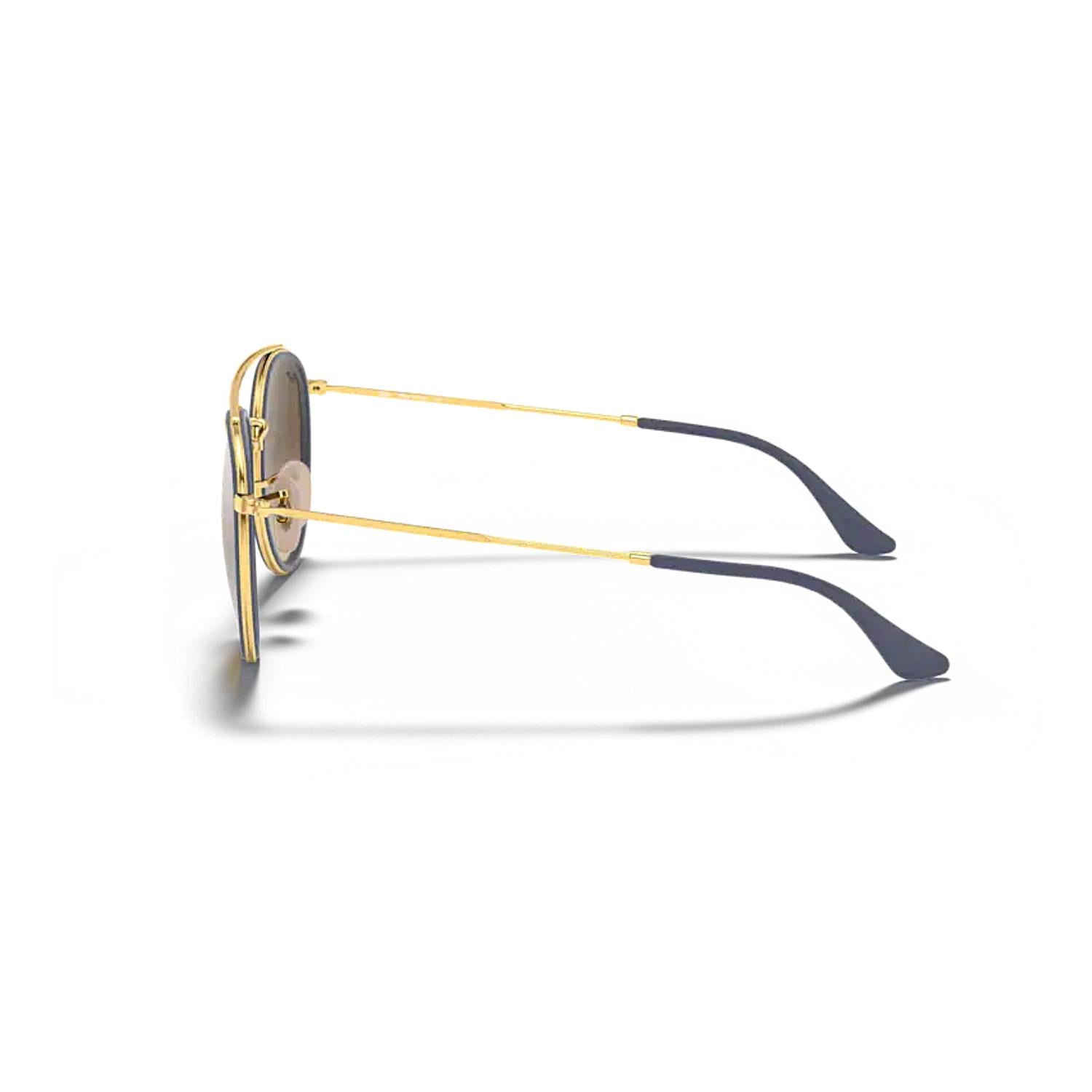 Ray-Ban RB 3647N 0019U 51 Unisex Gold Yuvarlak Güneş Gözlüğü