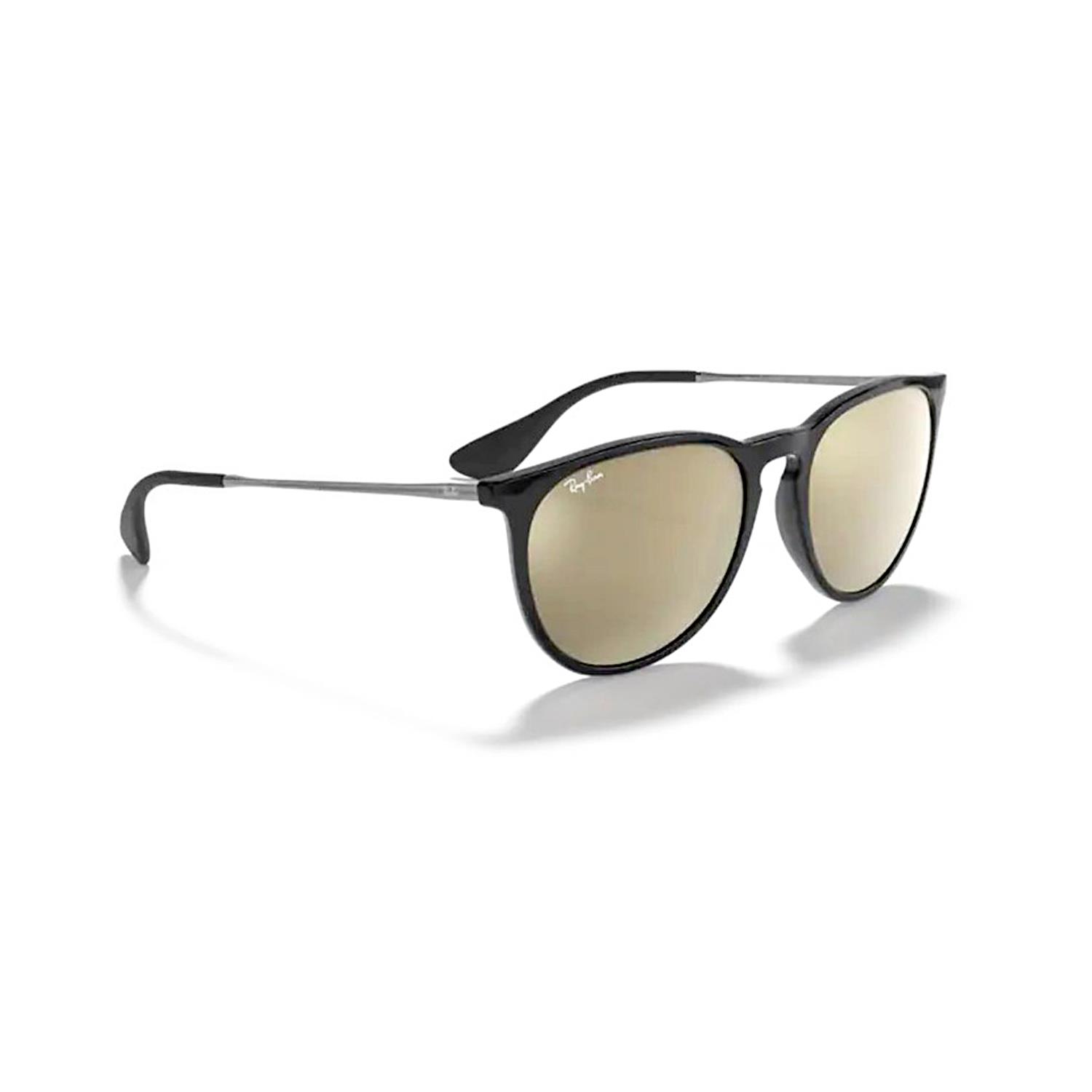 Ray-Ban RB 4171 6015A 54 Erika Unisex Siyah Oval  Güneş Gözlüğü