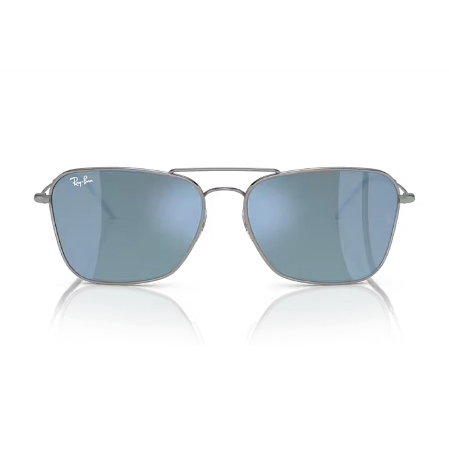 Ray-Ban RBR 0102S 004GA 58 Caravan Reverse Unisex Bronz Aynalı Güneş Gözlüğü 