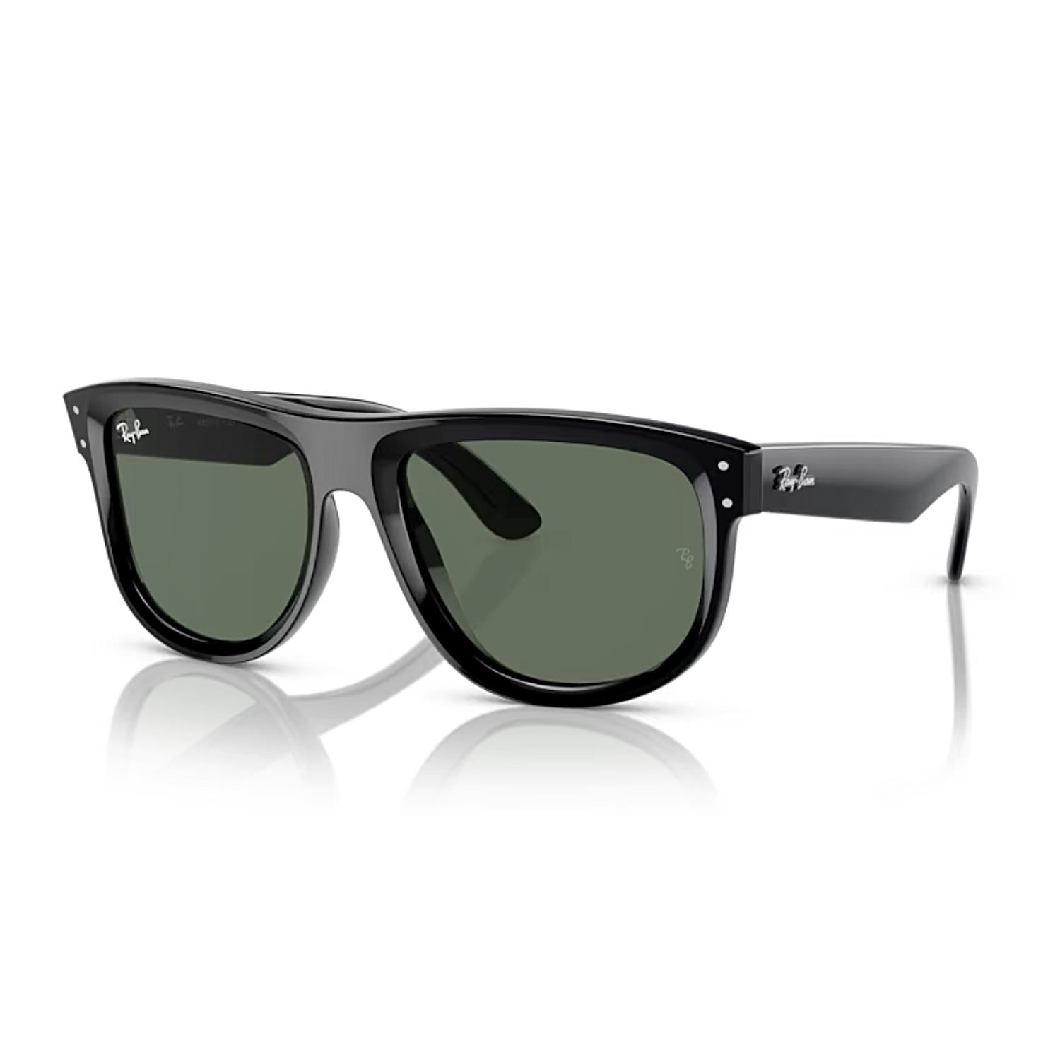Ray-Ban RBR 0501S 6677VR 56 Boyfriend Reverse Unisex Siyah Kemik Güneş Gözlüğü 