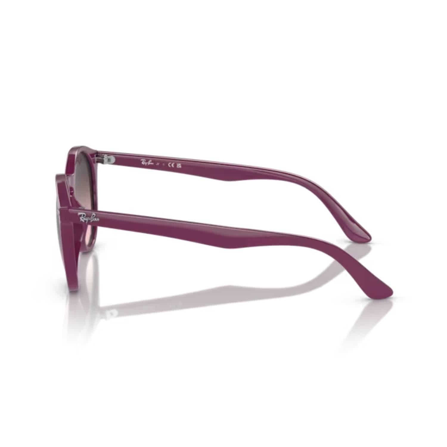 Ray-Ban RJ 9064S 716246 44 Çocuk Oval Pembe Kemik Güneş Gözlüğü
