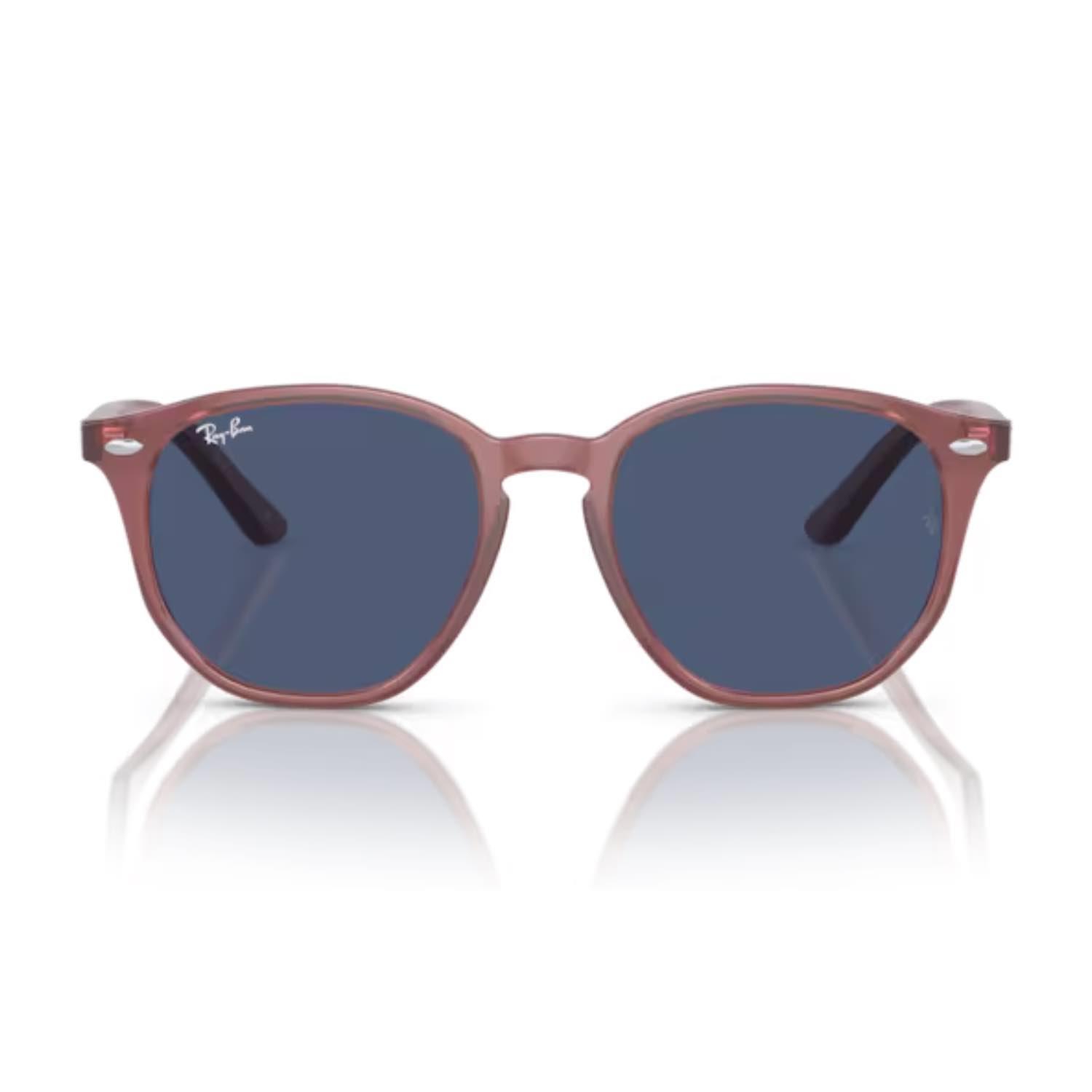 Ray-Ban RJ 9070S 715680 46 Çocuk Oval Pembe Kemik Güneş Gözlüğü