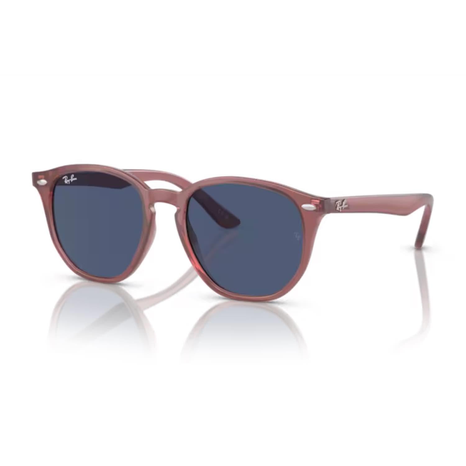 Ray-Ban RJ 9070S 715680 46 Çocuk Oval Pembe Kemik Güneş Gözlüğü