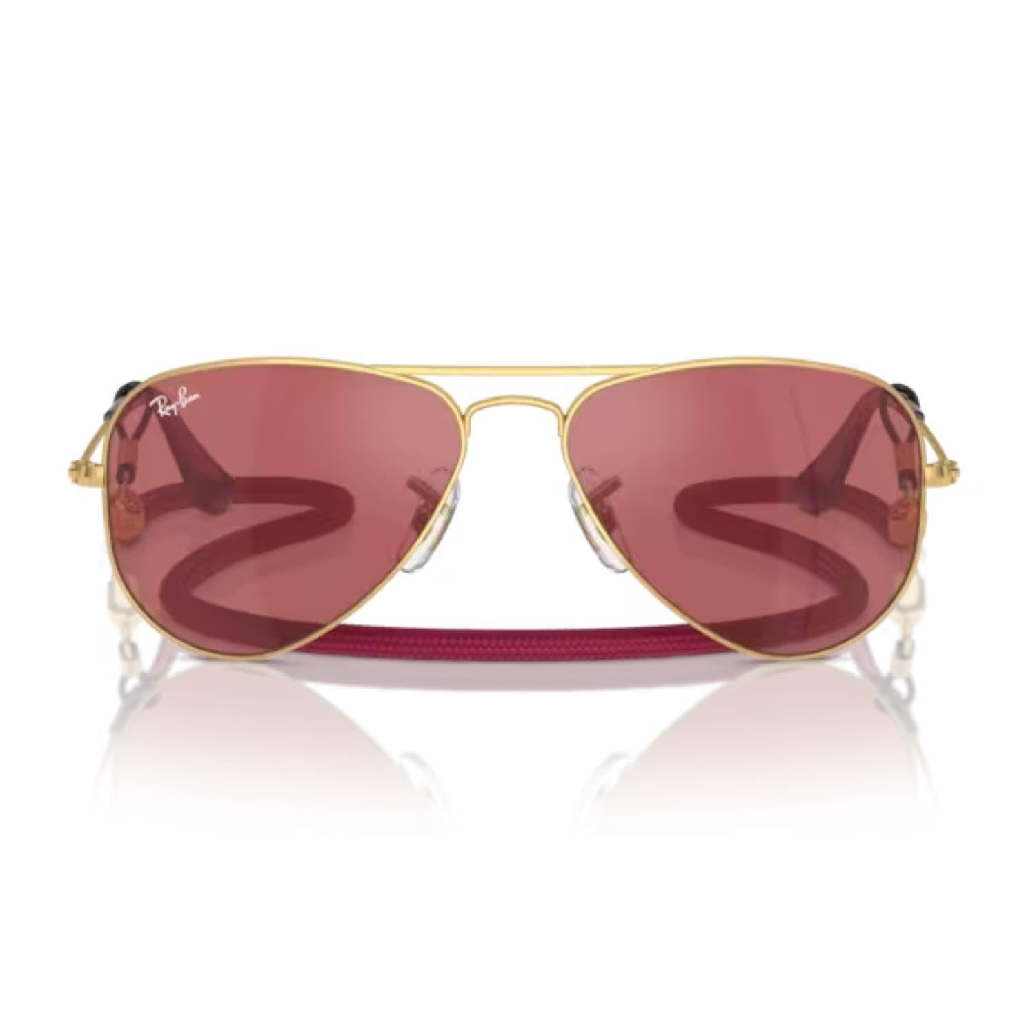 Ray-Ban RJ 9506S 223B5 52 Çocuk Pilot Gold Metal Güneş Gözlüğü