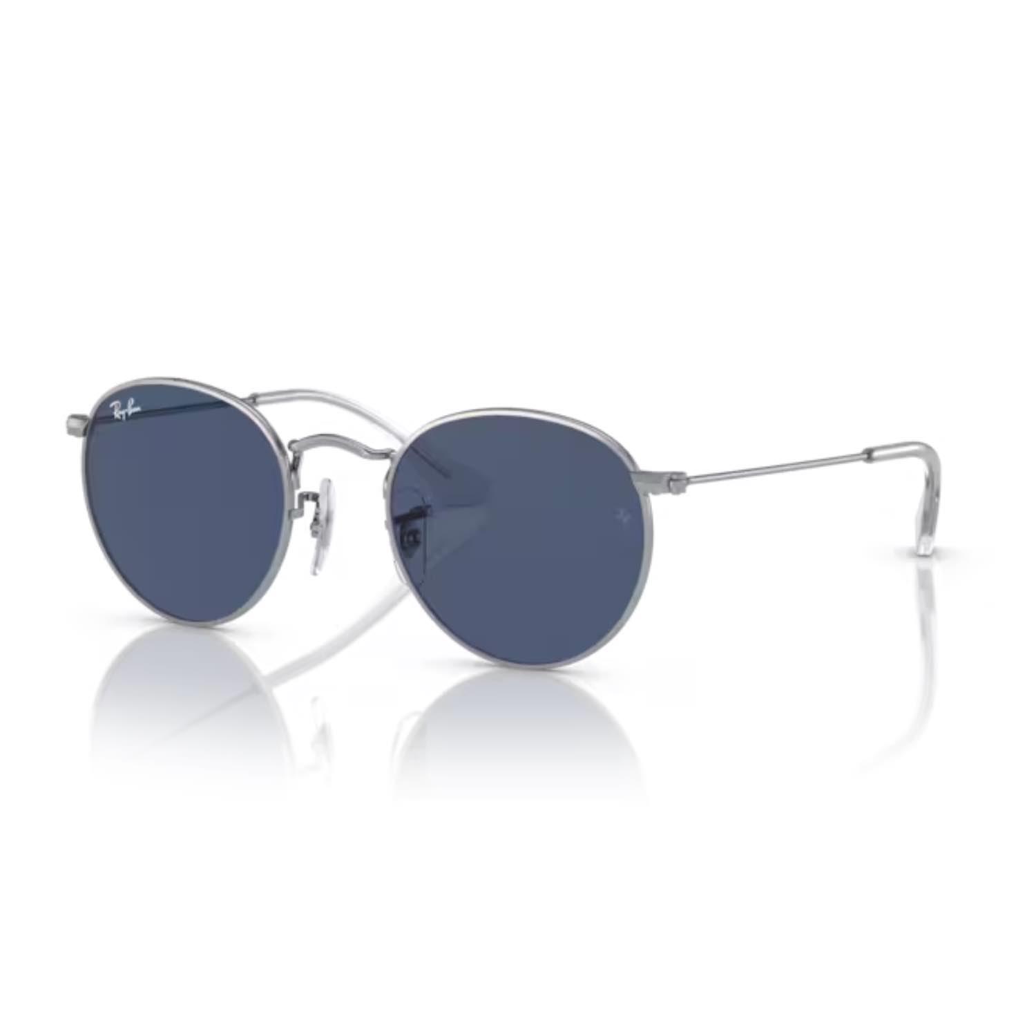 Ray-Ban RJ 9547S 21280 44 Çocuk Oval Gri Metal Güneş Gözlüğü