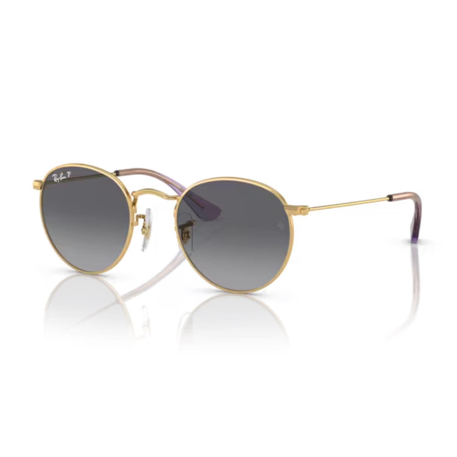 Ray-Ban RJ 9547S 292T3 44 Çocuk Oval Gold Metal Güneş Gözlüğü