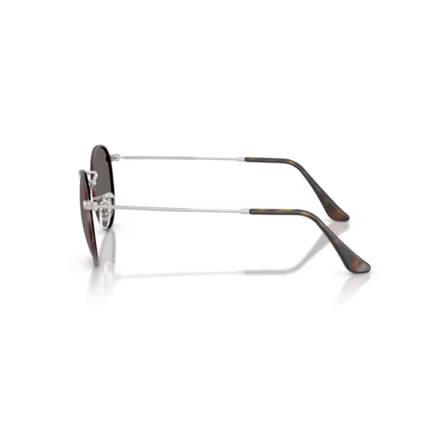Ray-Ban RB 3447 9277B1 50 Round Metal Unisex Yuvarlak Kahverengi Metal Güneş Gözlüğü