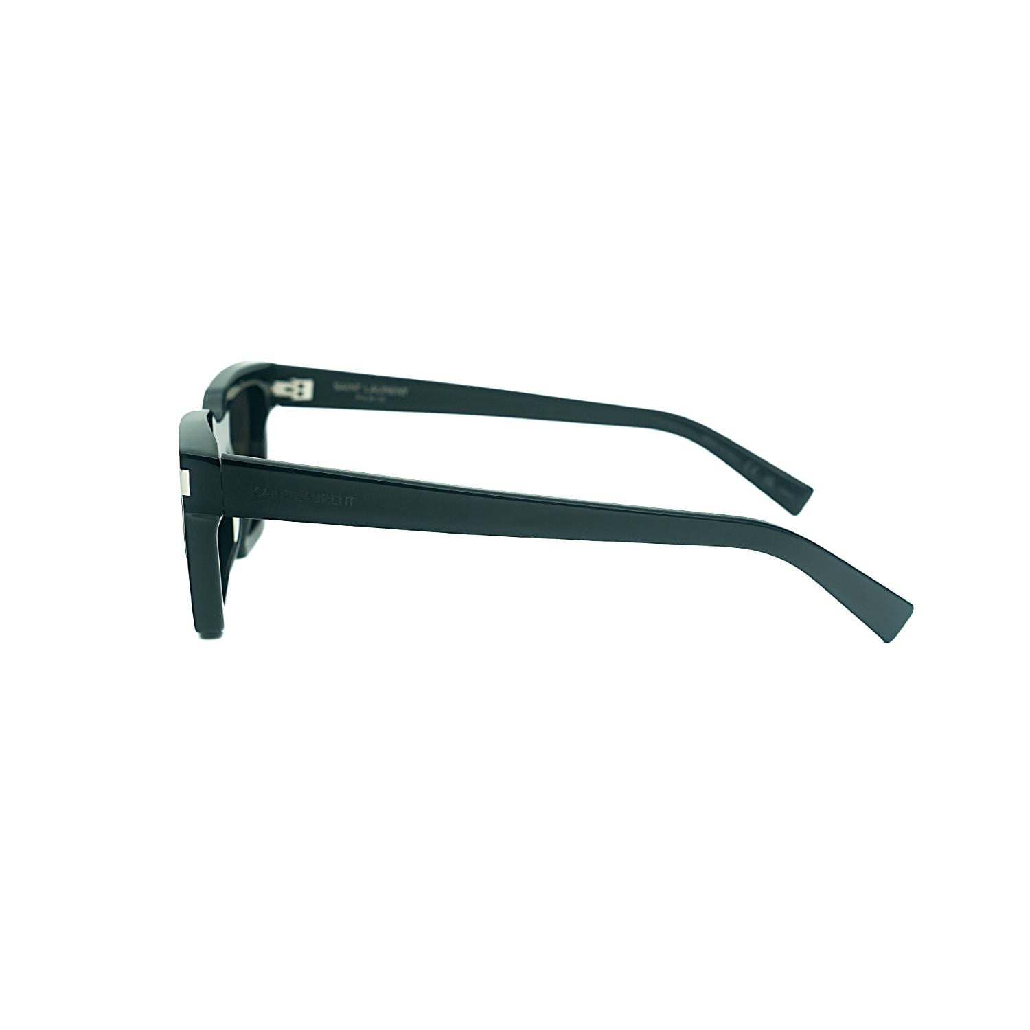 Saint Laurent SL 633 CALISTA 001 57 Kadın Cat Eye Siyah Kemik Güneş Gözlüğü 