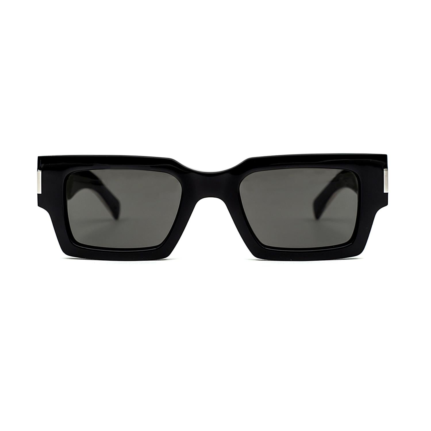 Saint Laurent SL 572 001 50 Unisex Kare Siyah Güneş Gözlüğü