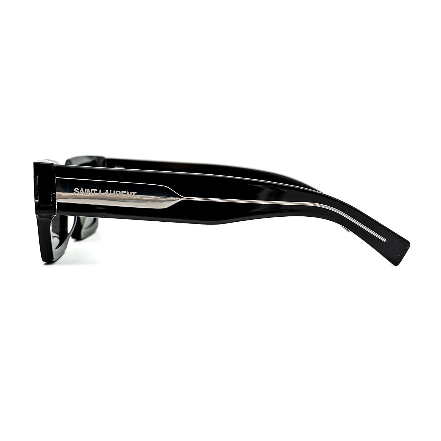 Saint Laurent SL 572 001 50 Unisex Kare Siyah Güneş Gözlüğü