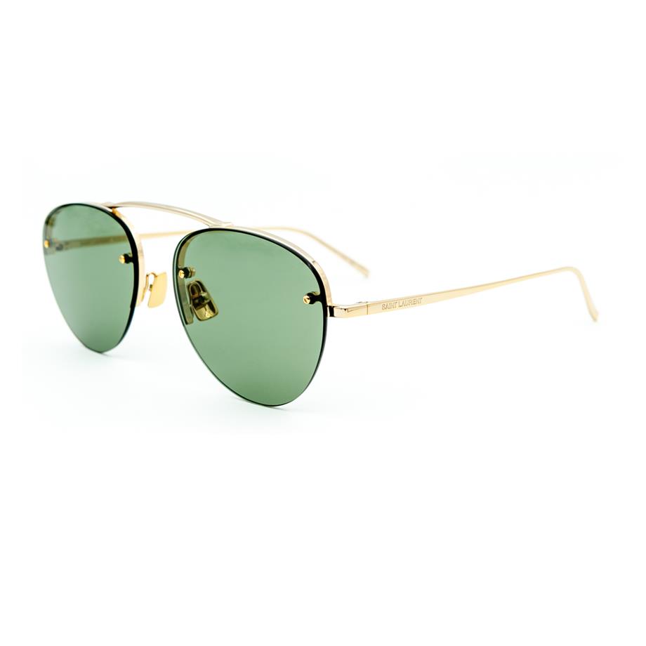 Saint Laurent SL 575 003 55 Unisex Gold Damla Güneş Gözlüğü