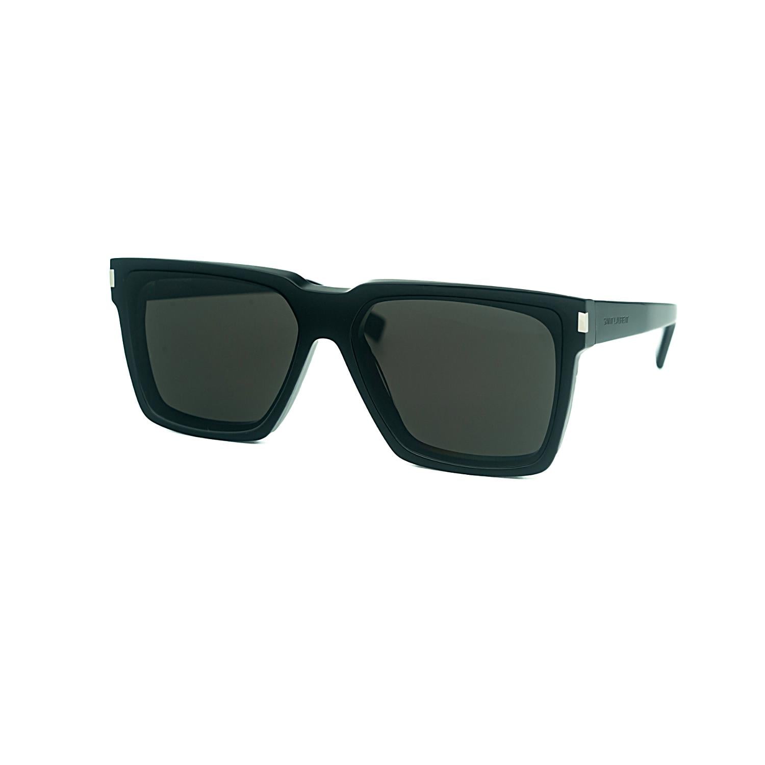 Saint Laurent  SL 610 001 59 Unisex Kare Siyah Kemik Güneş Gözlüğü