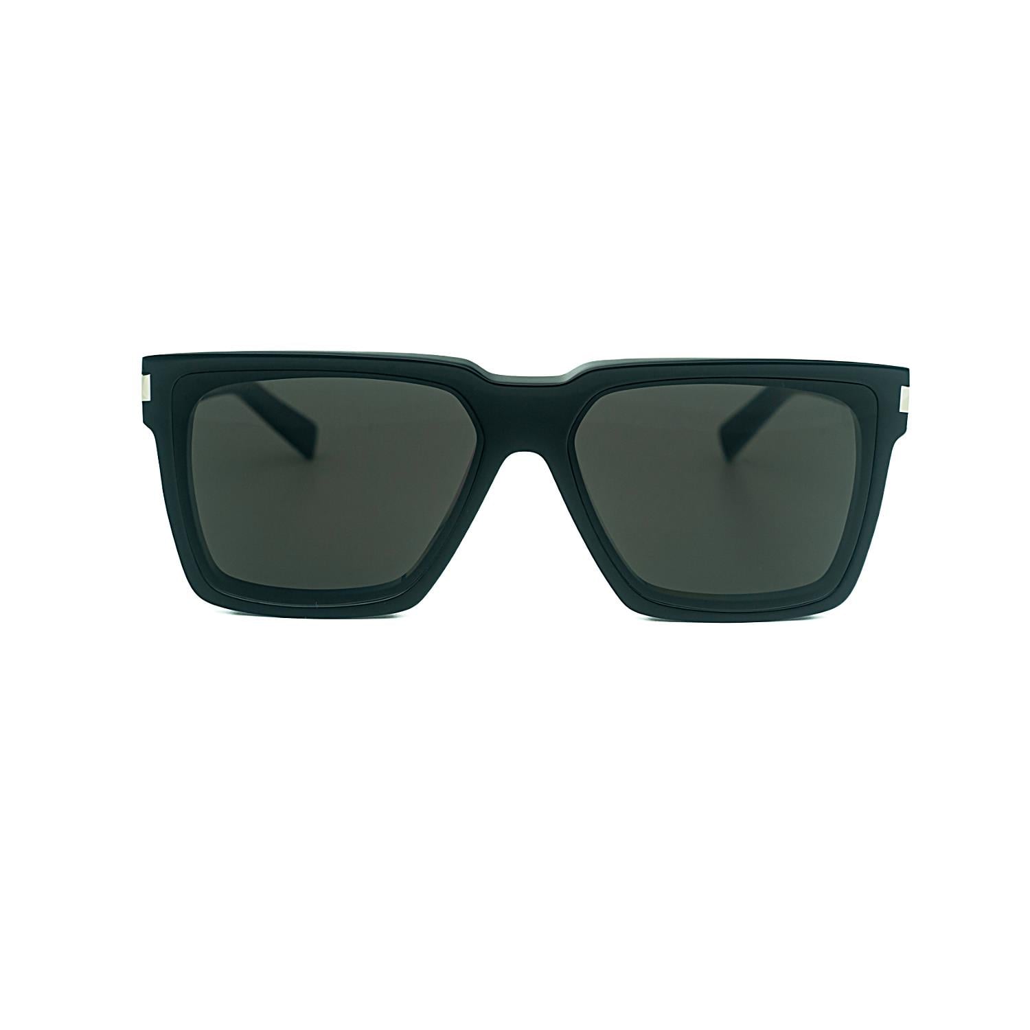 Saint Laurent  SL 610 001 59 Unisex Kare Siyah Kemik Güneş Gözlüğü