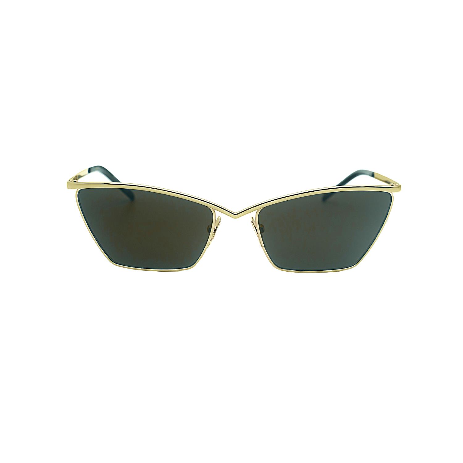Saint Laurent SL 637 003 57 Kadın Cat Eye Gold Metal Güneş Gözlüğü